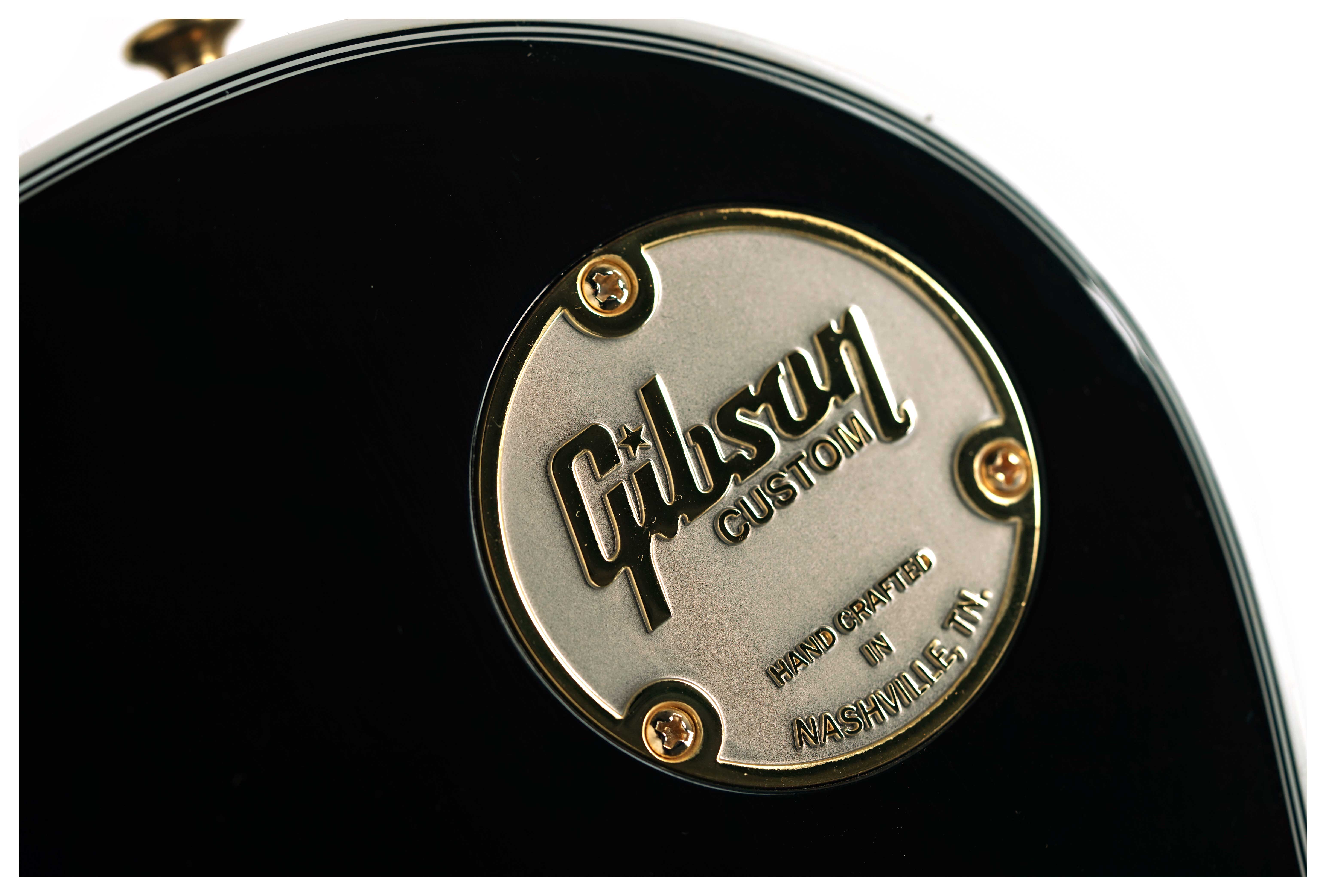 Gibson Custom Shop Dealer Select Les Paul Custom Trans Black #CS502275