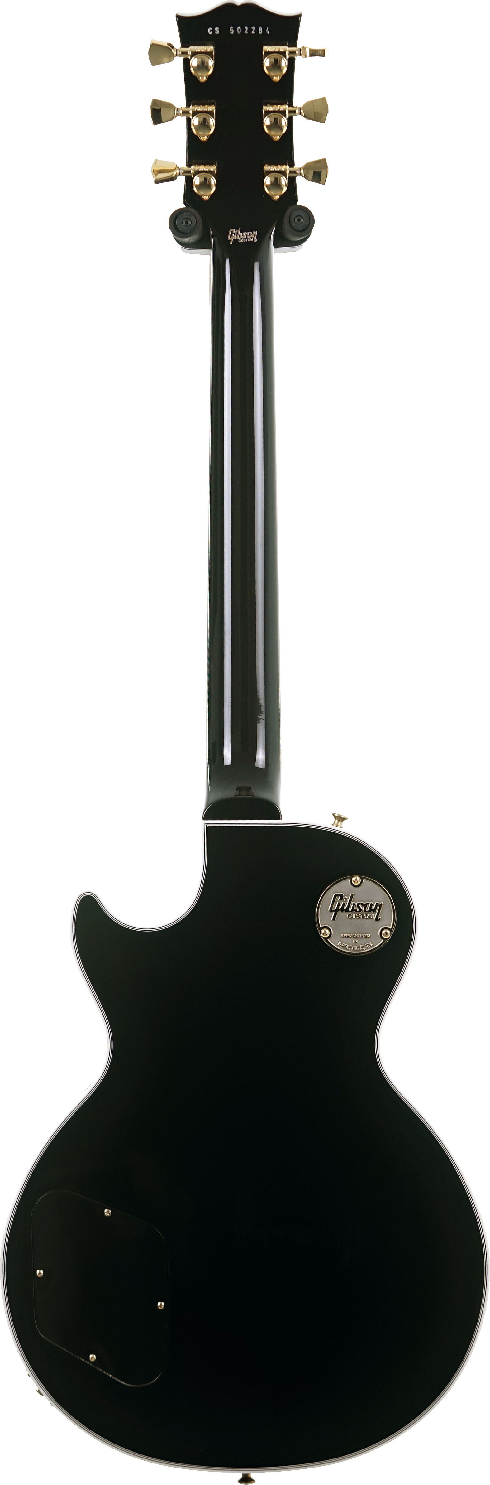 Gibson Custom Shop Dealer Select Les Paul Custom Trans Black #CS502284
