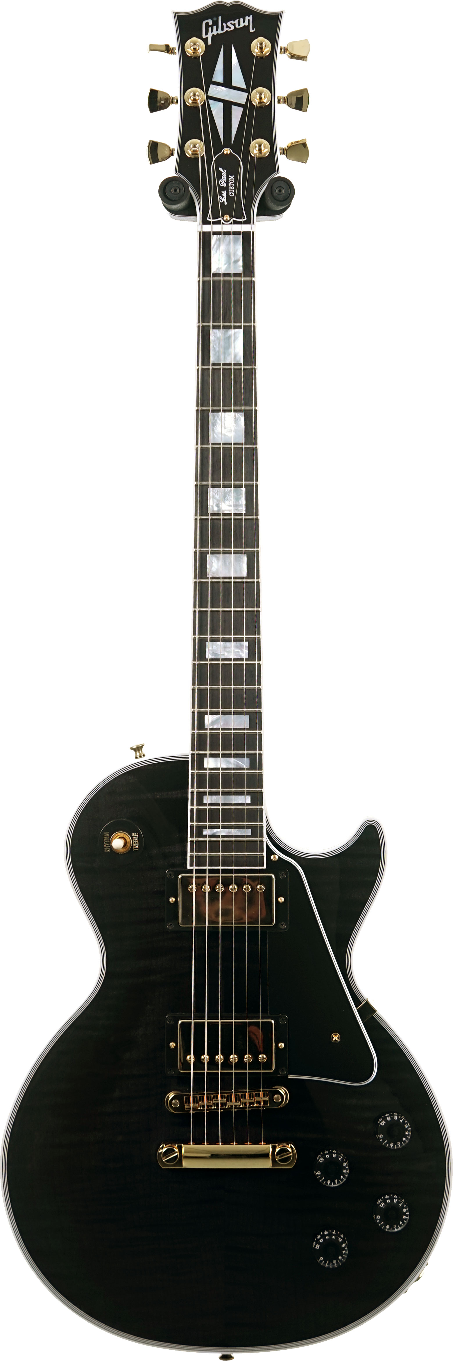 Gibson Custom Shop Dealer Select Les Paul Custom Trans Black #CS502284