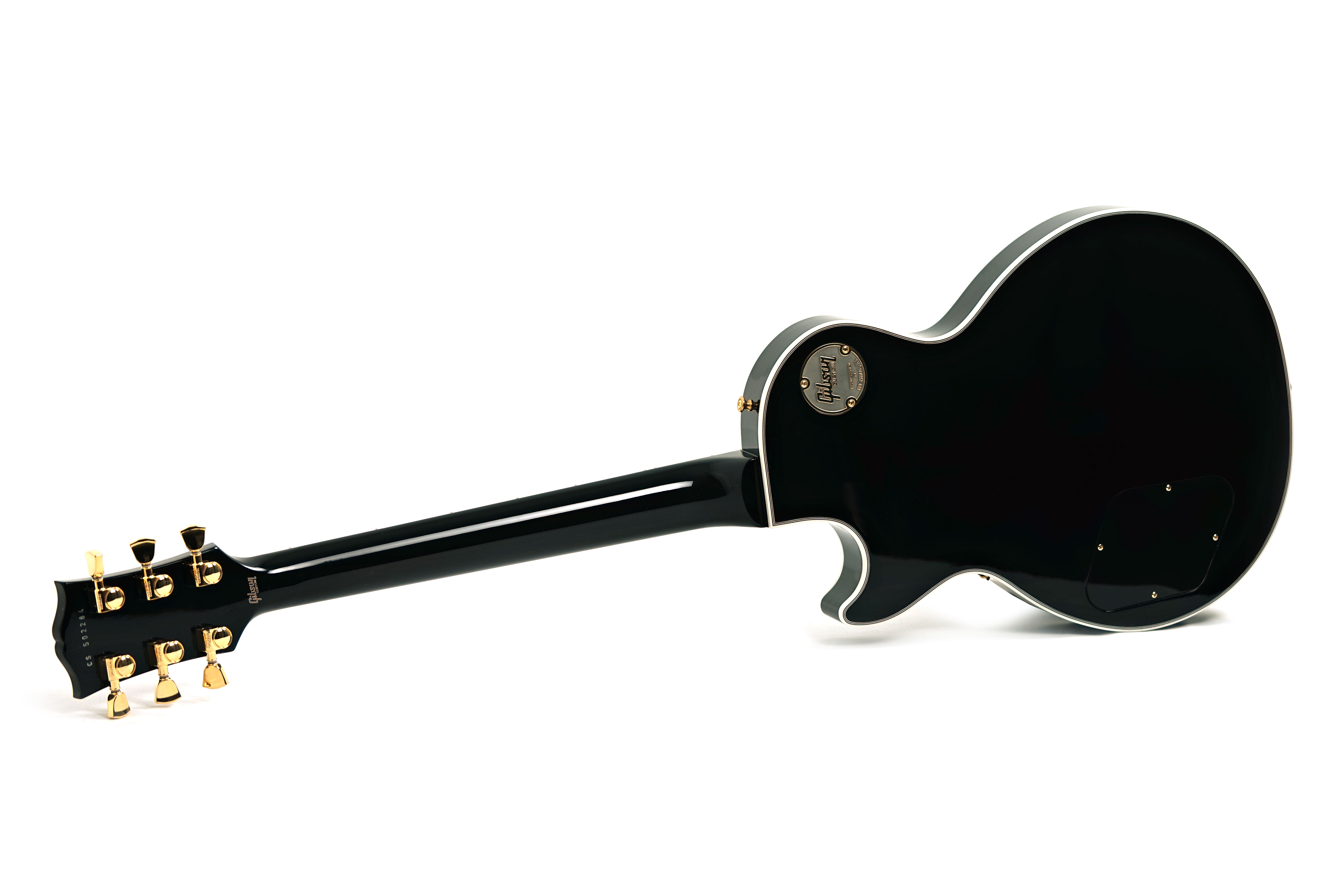 Gibson Custom Shop Dealer Select Les Paul Custom Trans Black #CS502284
