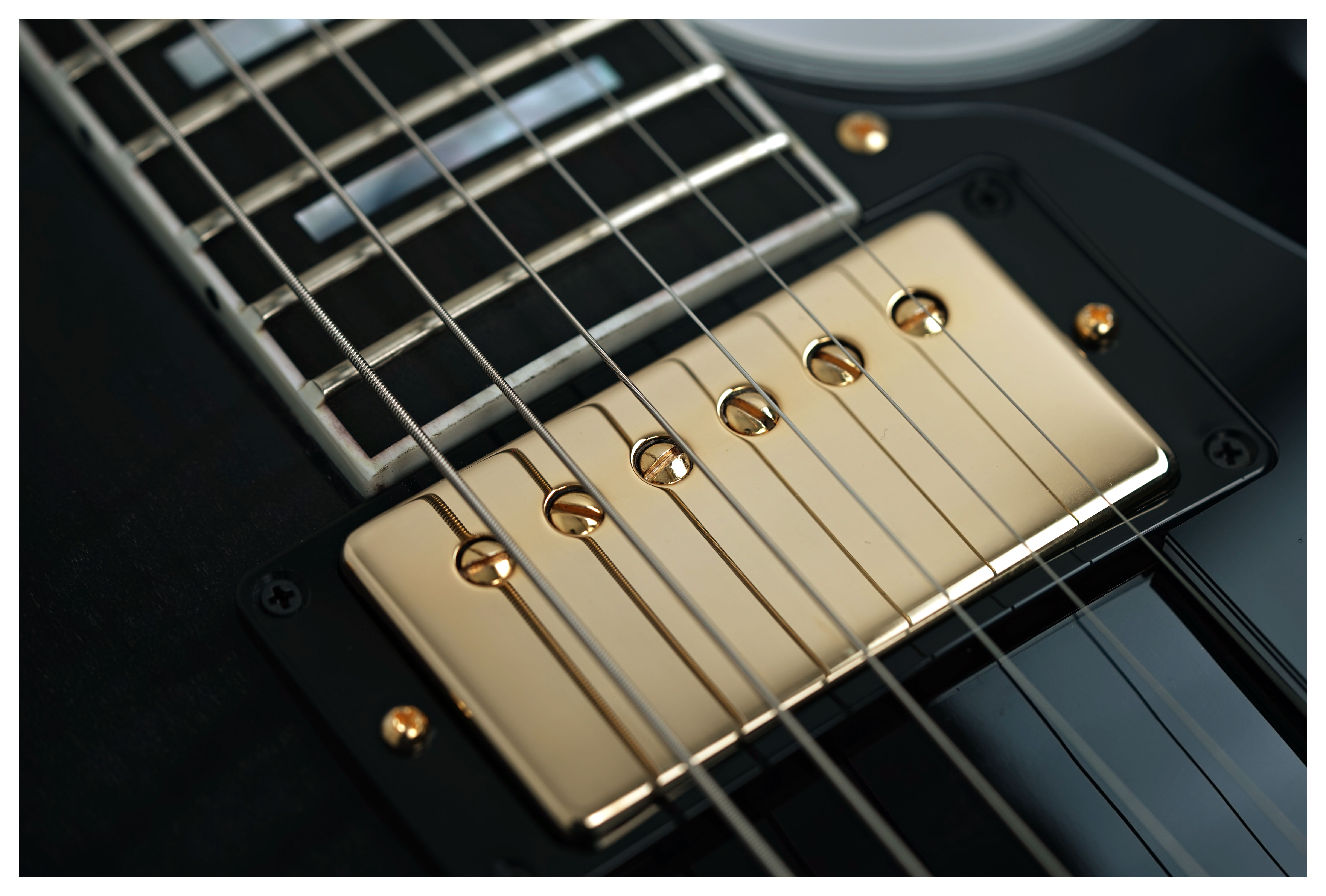 Gibson Custom Shop Dealer Select Les Paul Custom Trans Black #CS502284