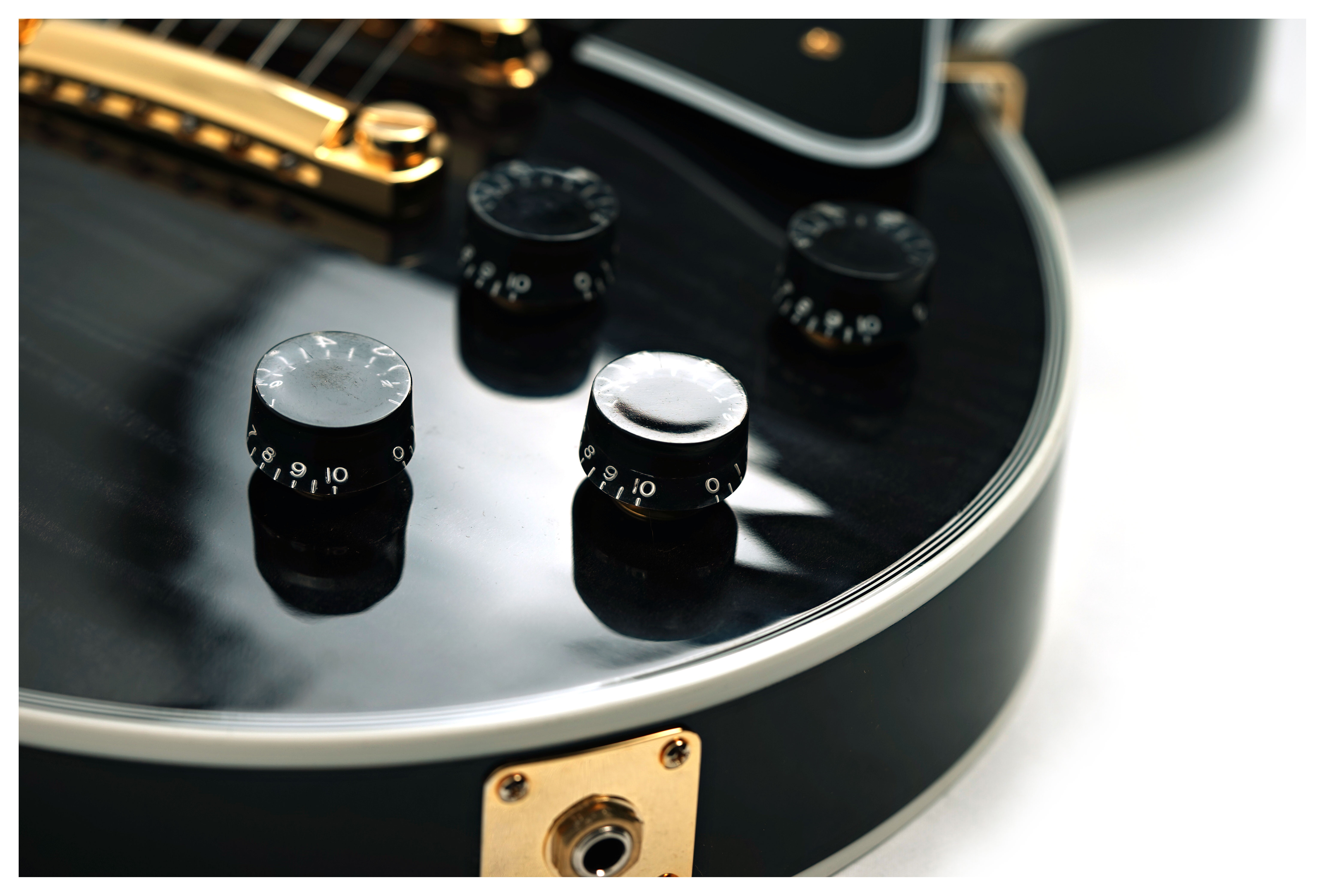 Gibson Custom Shop Dealer Select Les Paul Custom Trans Black #CS502284