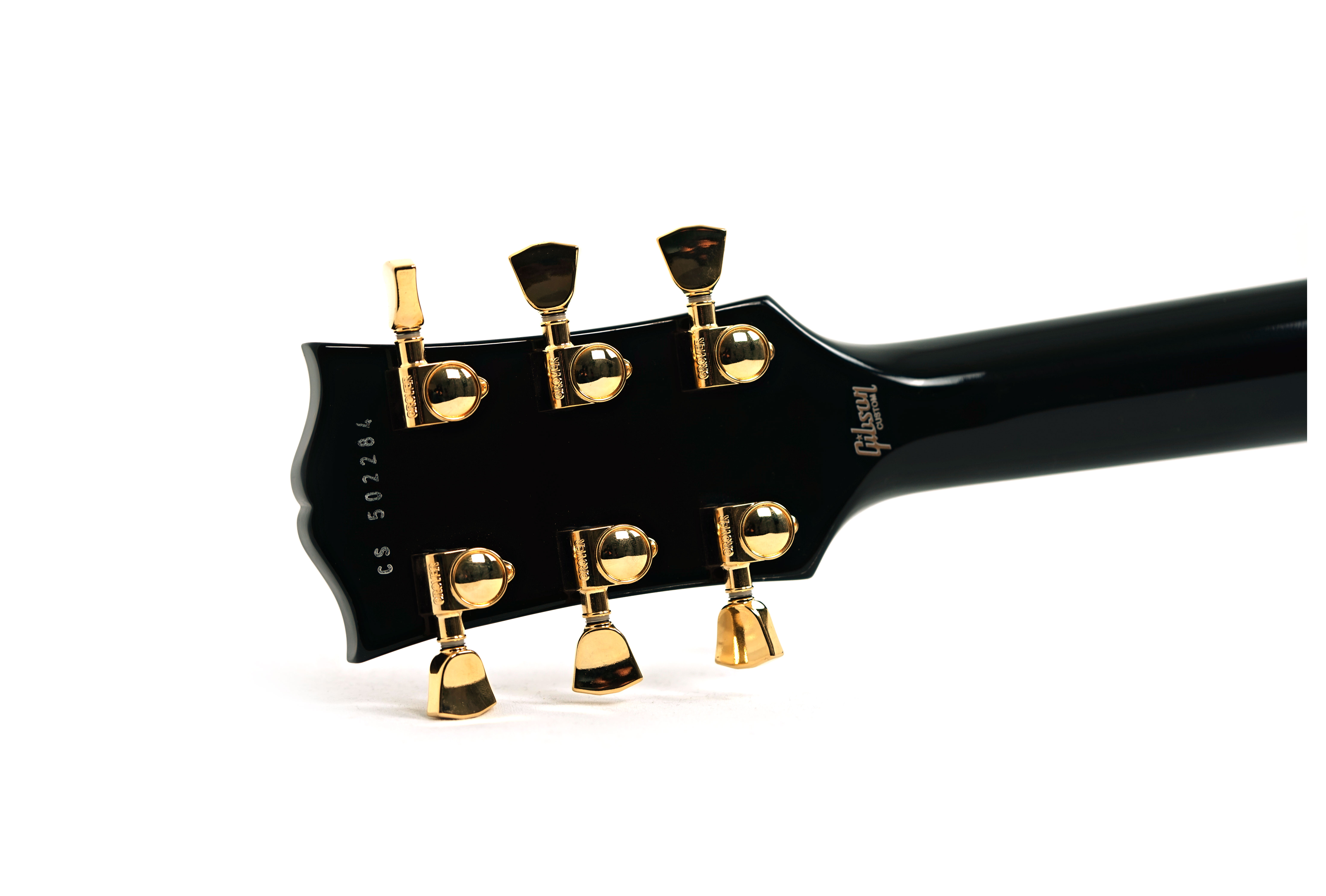 Gibson Custom Shop Dealer Select Les Paul Custom Trans Black #CS502284