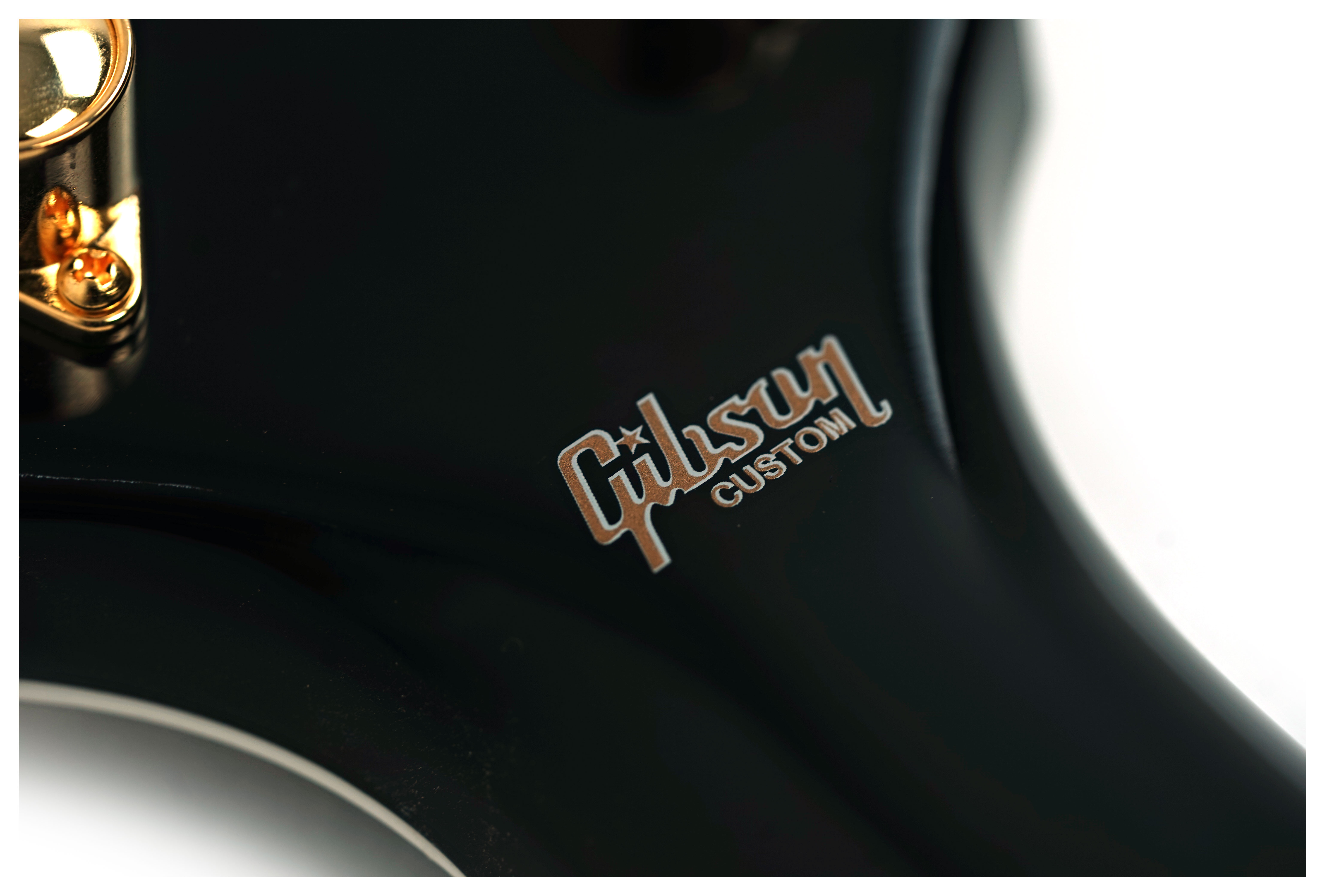 Gibson Custom Shop Dealer Select Les Paul Custom Trans Black #CS502284