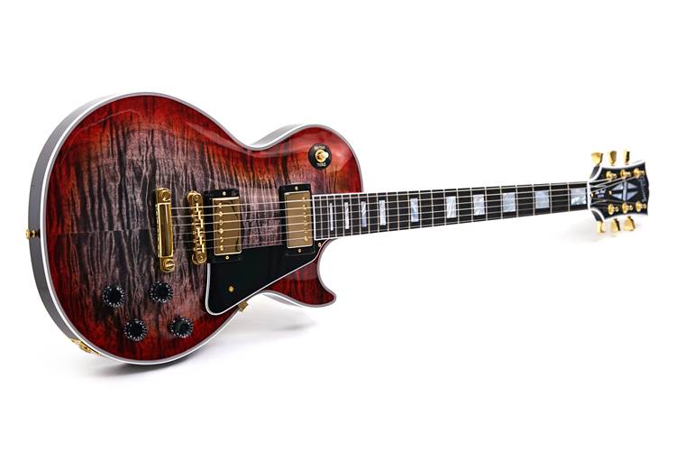 Gibson Custom Shop Dealer Select Les Paul Custom Pearl Black Burst #CS502295 Gibson Custom Shop Dealer Select Les Paul Custom Pearl Black Burst #CS502295
