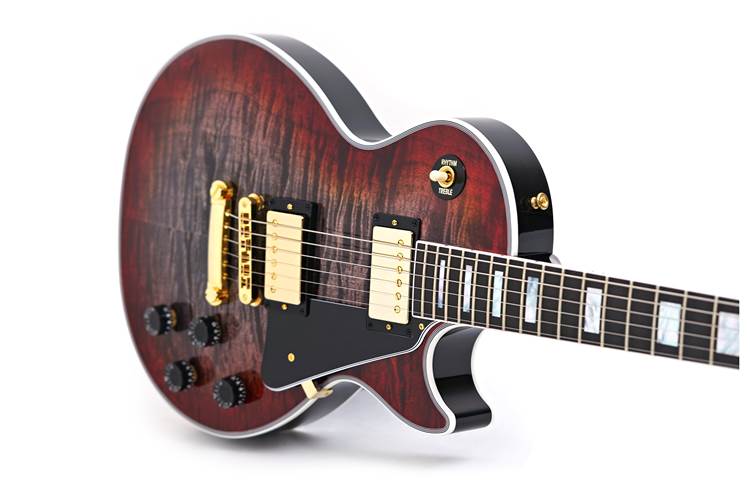 Gibson Custom Shop Dealer Select Les Paul Custom Pearl Black Burst #CS502295 Gibson Custom Shop Dealer Select Les Paul Custom Pearl Black Burst #CS502295