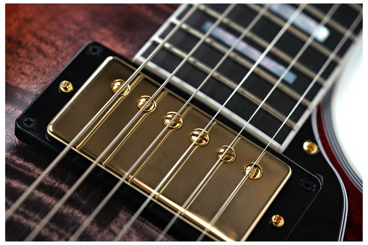 Gibson Custom Shop Dealer Select Les Paul Custom Pearl Black Burst #CS502295 Gibson Custom Shop Dealer Select Les Paul Custom Pearl Black Burst #CS502295