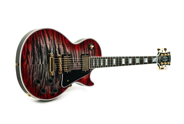 Gibson Custom Shop Dealer Select Les Paul Custom Pearl Black Burst #CS502378 Gibson Custom Shop Dealer Select Les Paul Custom Pearl Black Burst #CS502378
