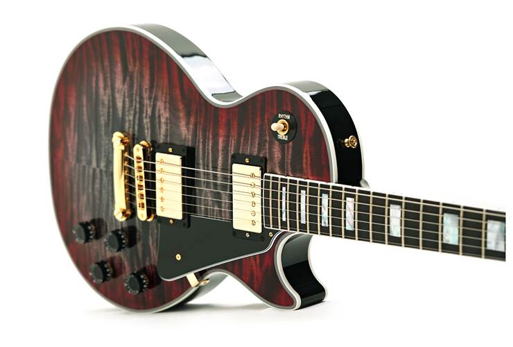 Gibson Custom Shop Dealer Select Les Paul Custom Pearl Black Burst #CS502378 Gibson Custom Shop Dealer Select Les Paul Custom Pearl Black Burst #CS502378