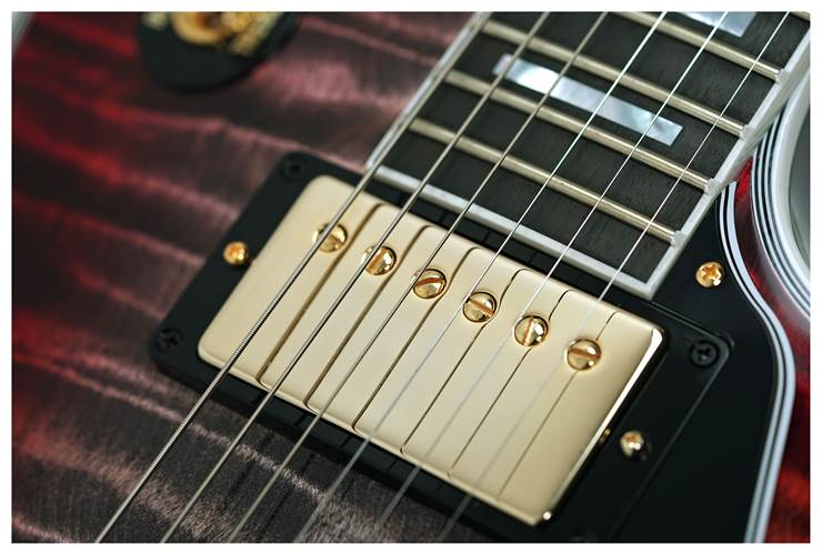 Gibson Custom Shop Dealer Select Les Paul Custom Pearl Black Burst #CS502378 Gibson Custom Shop Dealer Select Les Paul Custom Pearl Black Burst #CS502378