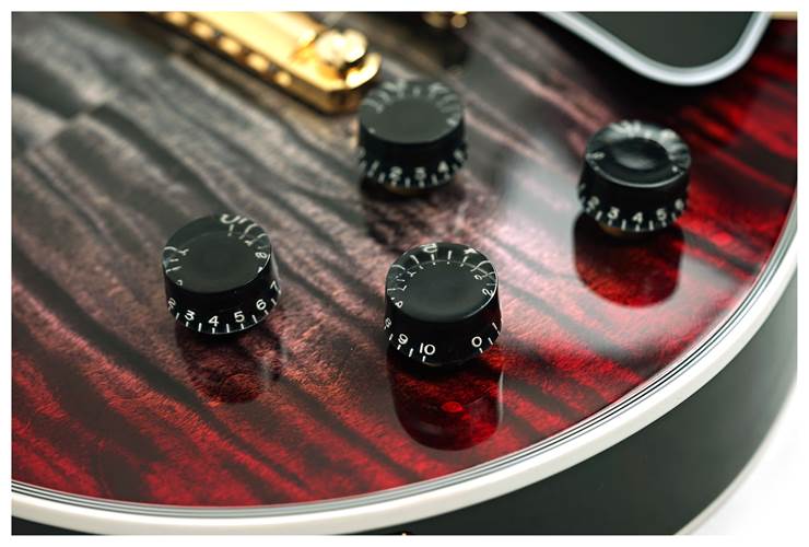 Gibson Custom Shop Dealer Select Les Paul Custom Pearl Black Burst #CS502378 Gibson Custom Shop Dealer Select Les Paul Custom Pearl Black Burst #CS502378