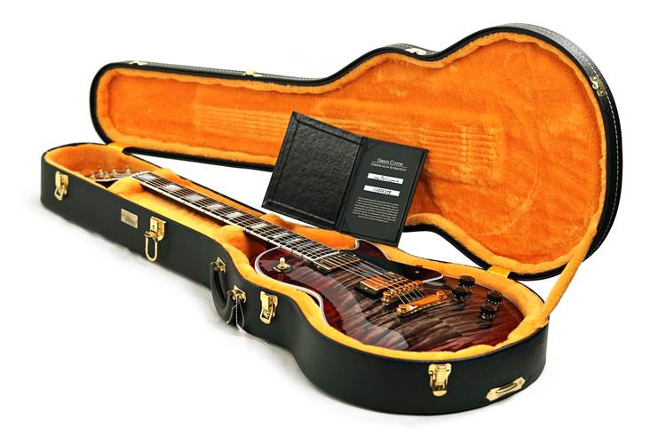 Gibson Custom Shop Dealer Select Les Paul Custom Pearl Black Burst #CS502378 Gibson Custom Shop Dealer Select Les Paul Custom Pearl Black Burst #CS502378