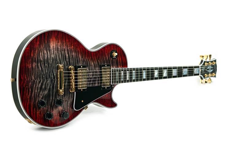 Gibson Custom Shop Dealer Select Les Paul Custom Pearl Black Burst #CS502320 Gibson Custom Shop Dealer Select Les Paul Custom Pearl Black Burst #CS502320