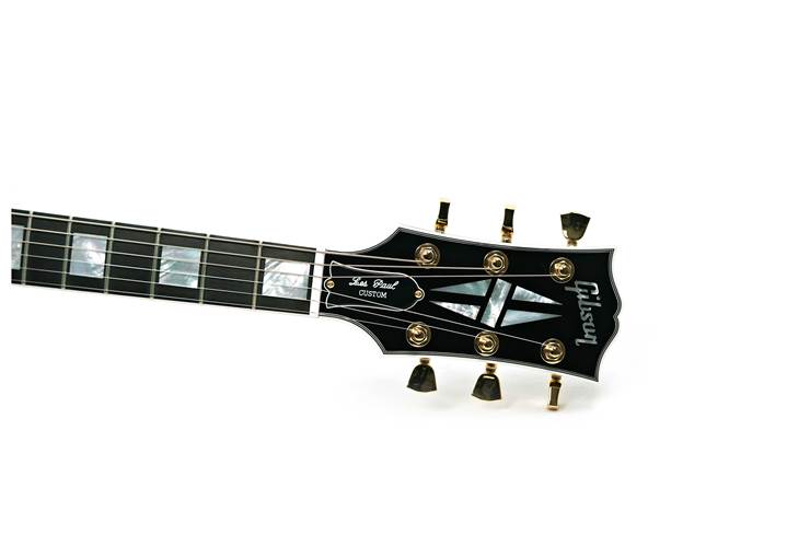 Gibson Custom Shop Dealer Select Les Paul Custom Pearl Black Burst #CS502320 Gibson Custom Shop Dealer Select Les Paul Custom Pearl Black Burst #CS502320