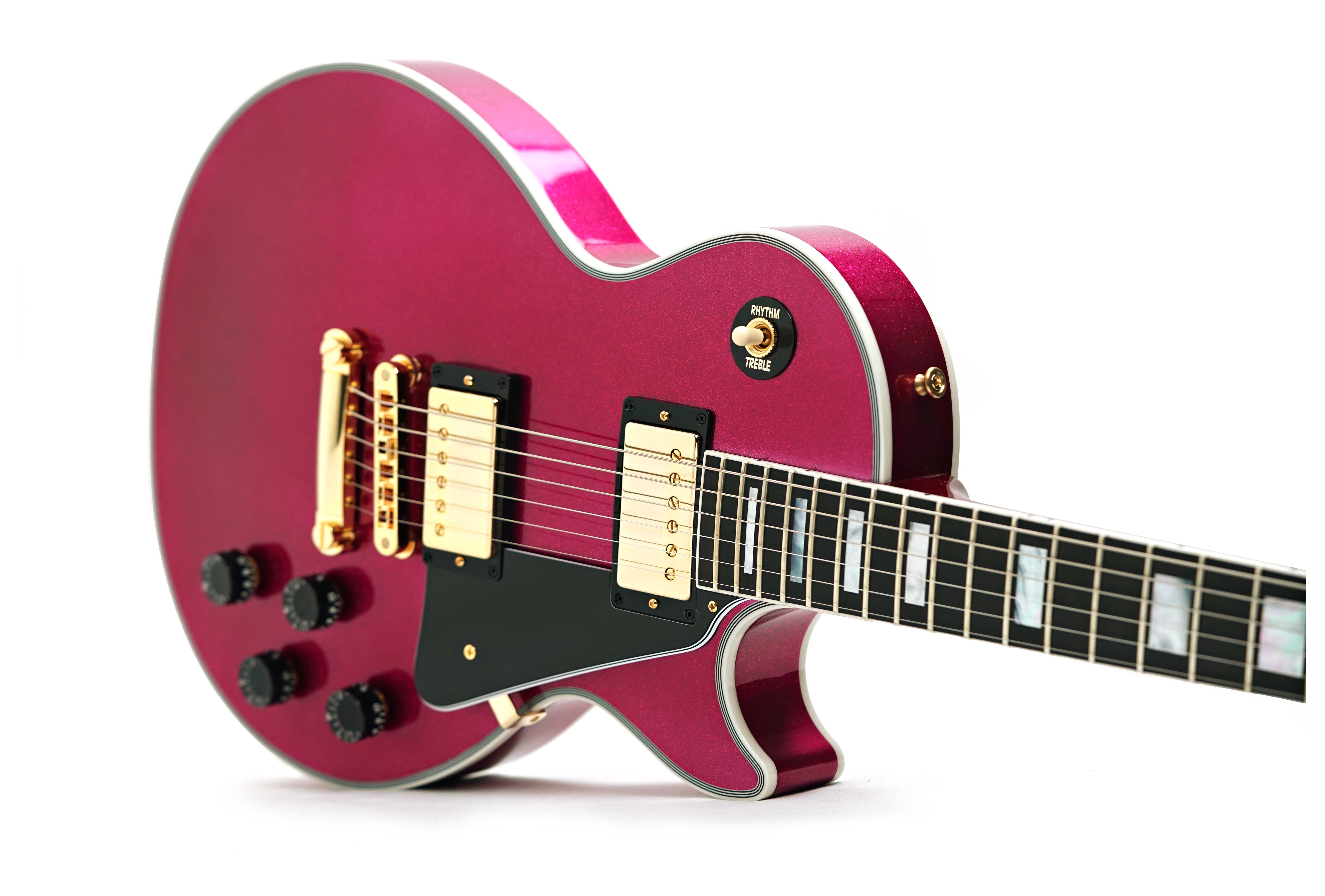 Gibson Custom Shop Dealer Select Les Paul Custom Pink Sparkle #CS502388