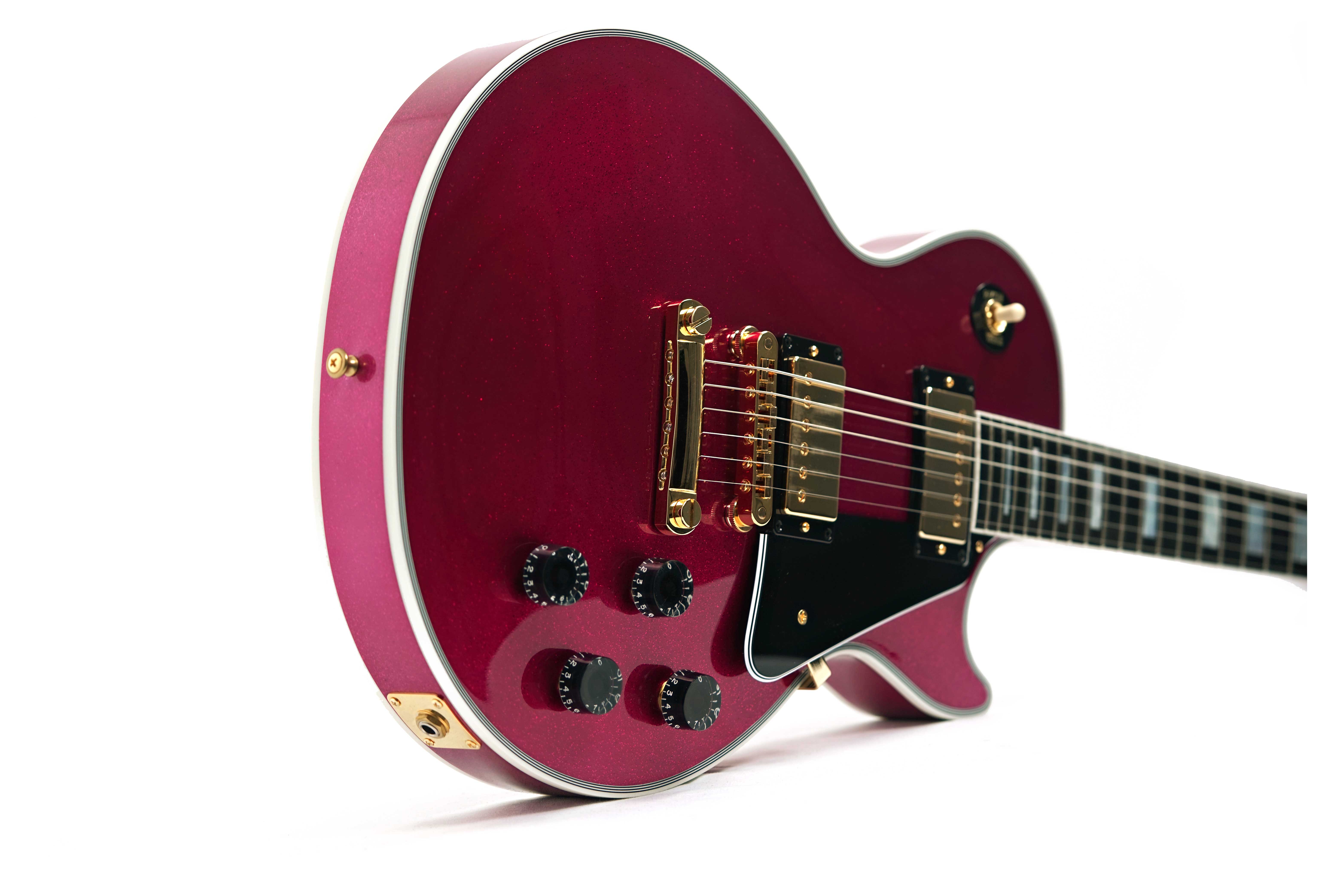 Gibson Custom Shop Dealer Select Les Paul Custom Pink Sparkle #CS502388