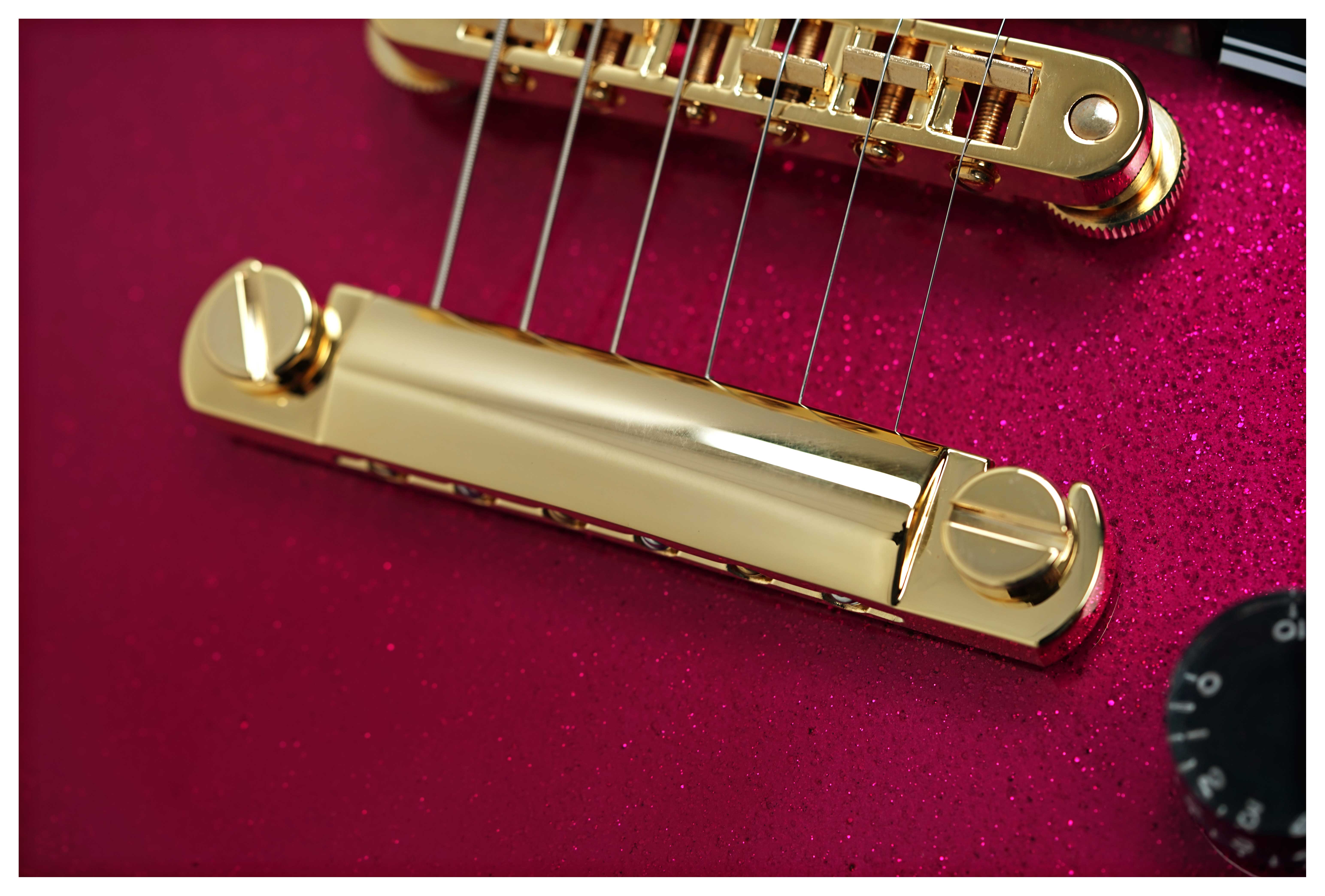 Gibson Custom Shop Dealer Select Les Paul Custom Pink Sparkle #CS502388