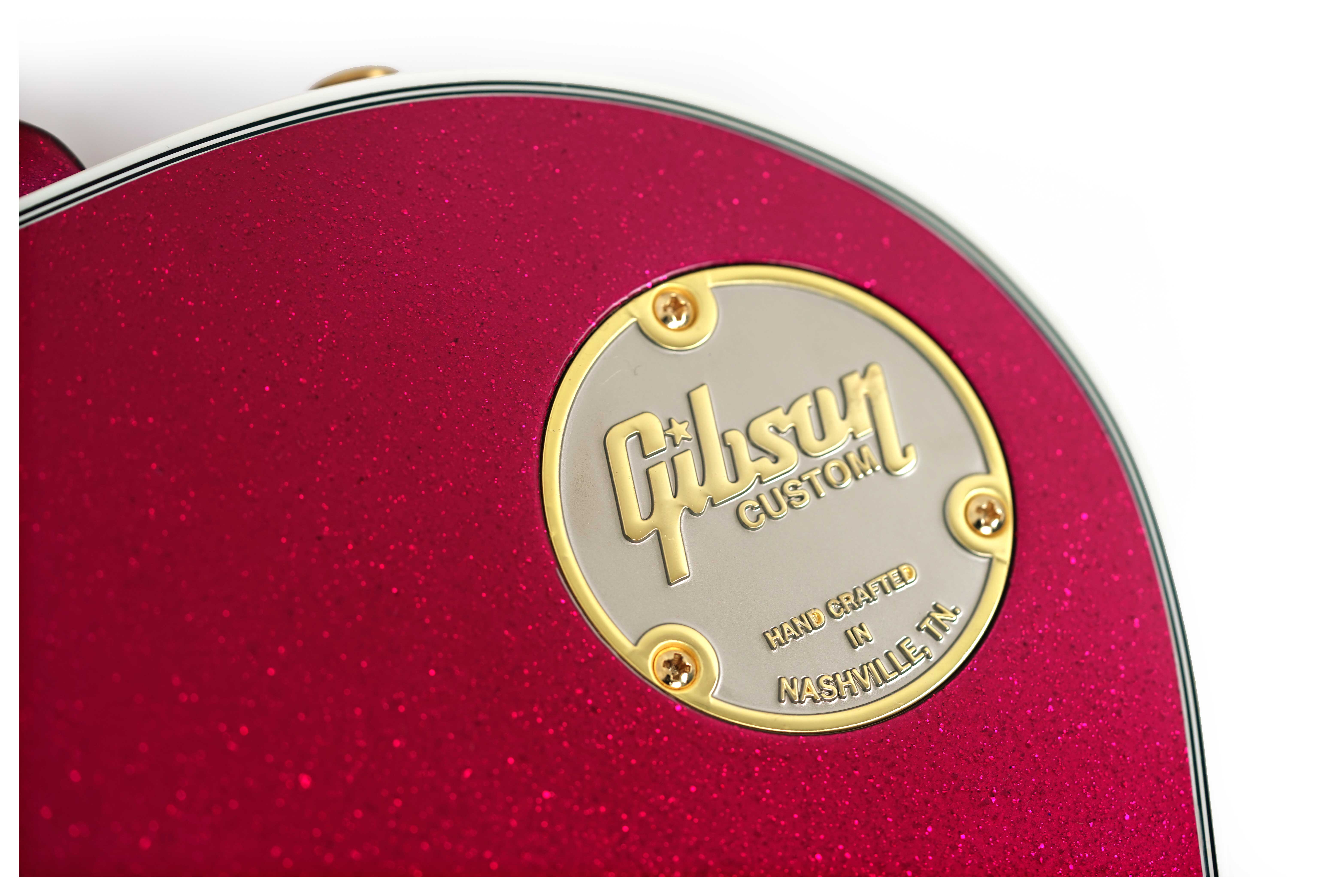 Gibson Custom Shop Dealer Select Les Paul Custom Pink Sparkle #CS502388