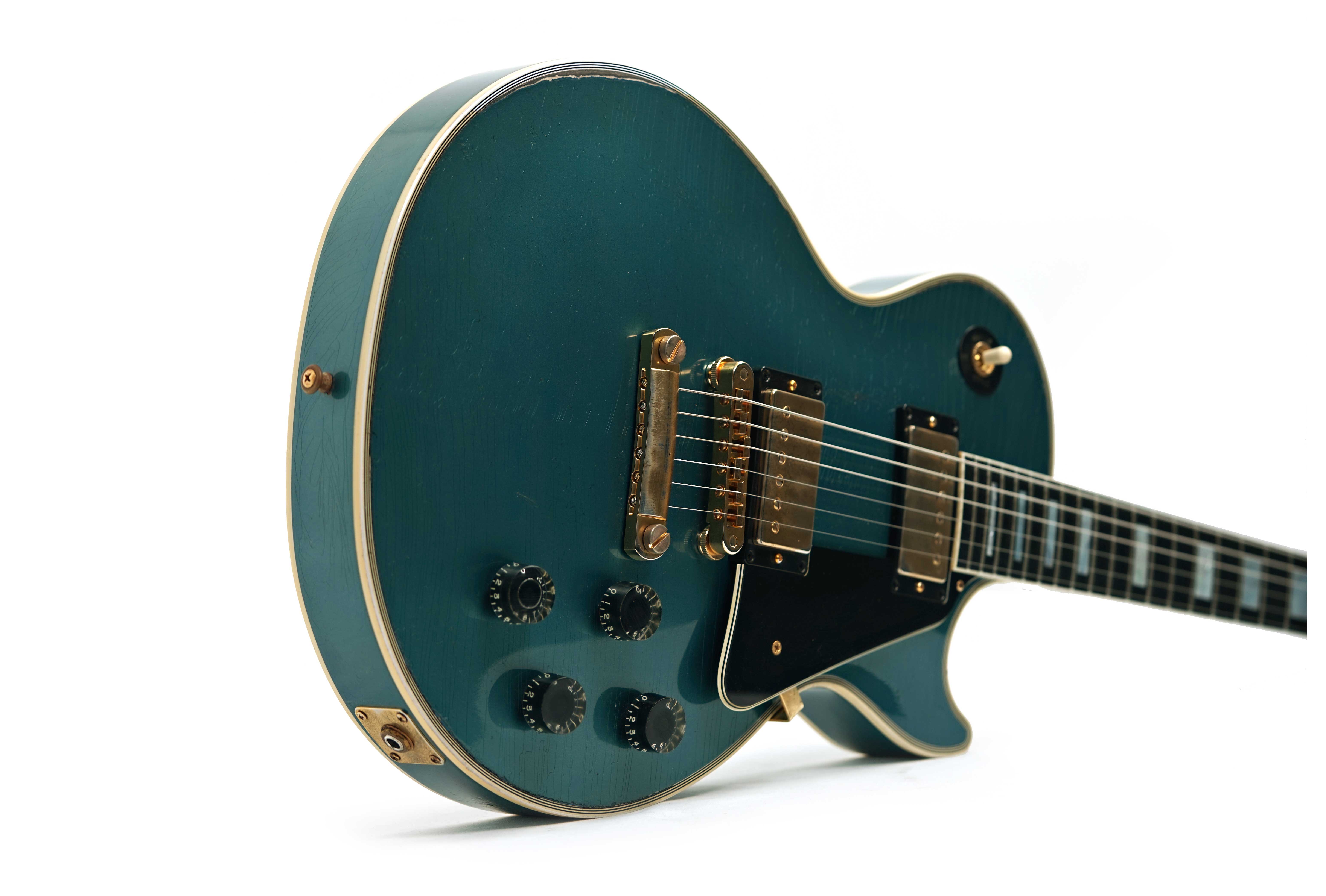 Gibson Custom Shop Dealer Select Les Paul Custom Antique Pelham Blue Murphy Lab Heavy Aged #CS502465