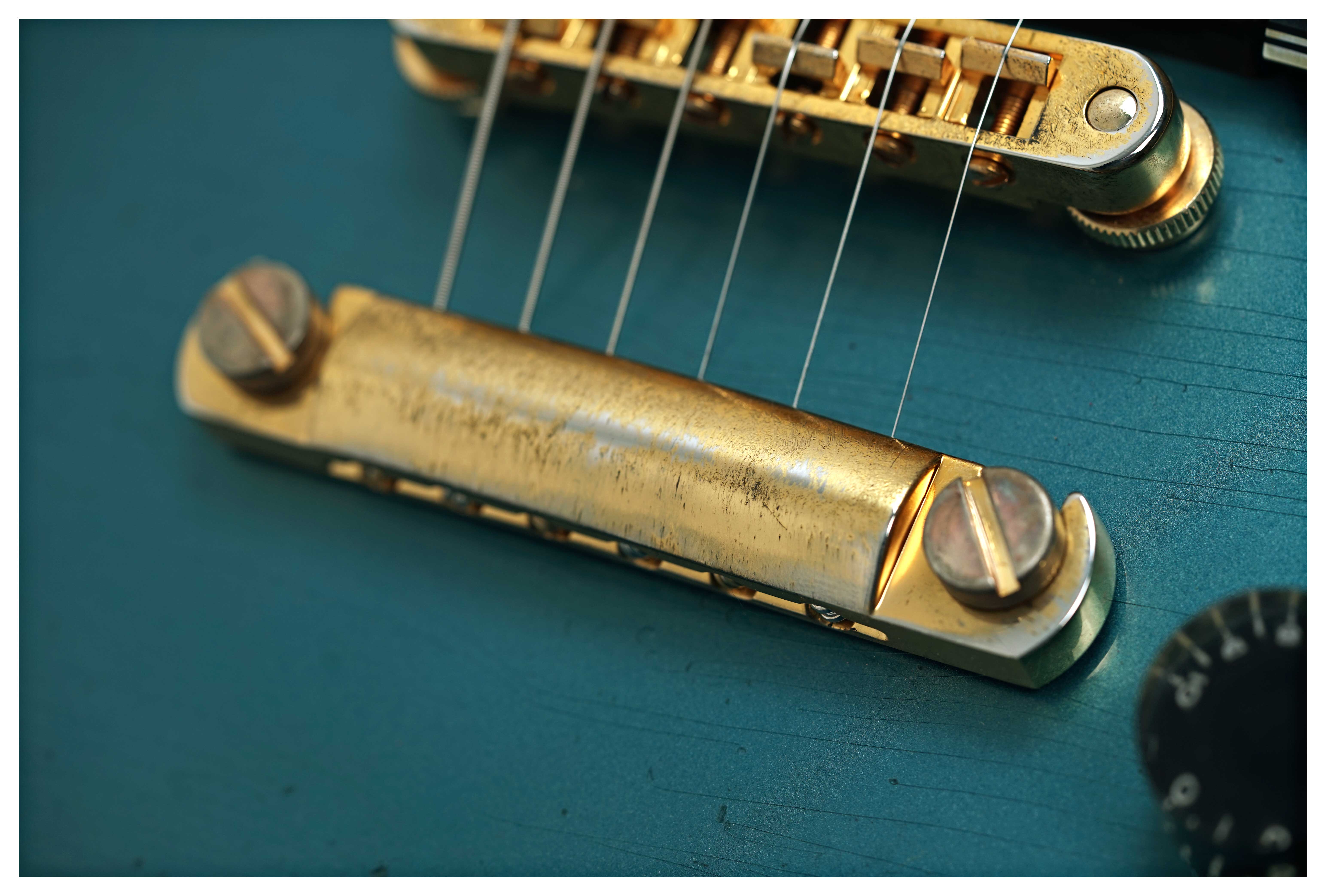 Gibson Custom Shop Dealer Select Les Paul Custom Antique Pelham Blue Murphy Lab Heavy Aged #CS502465