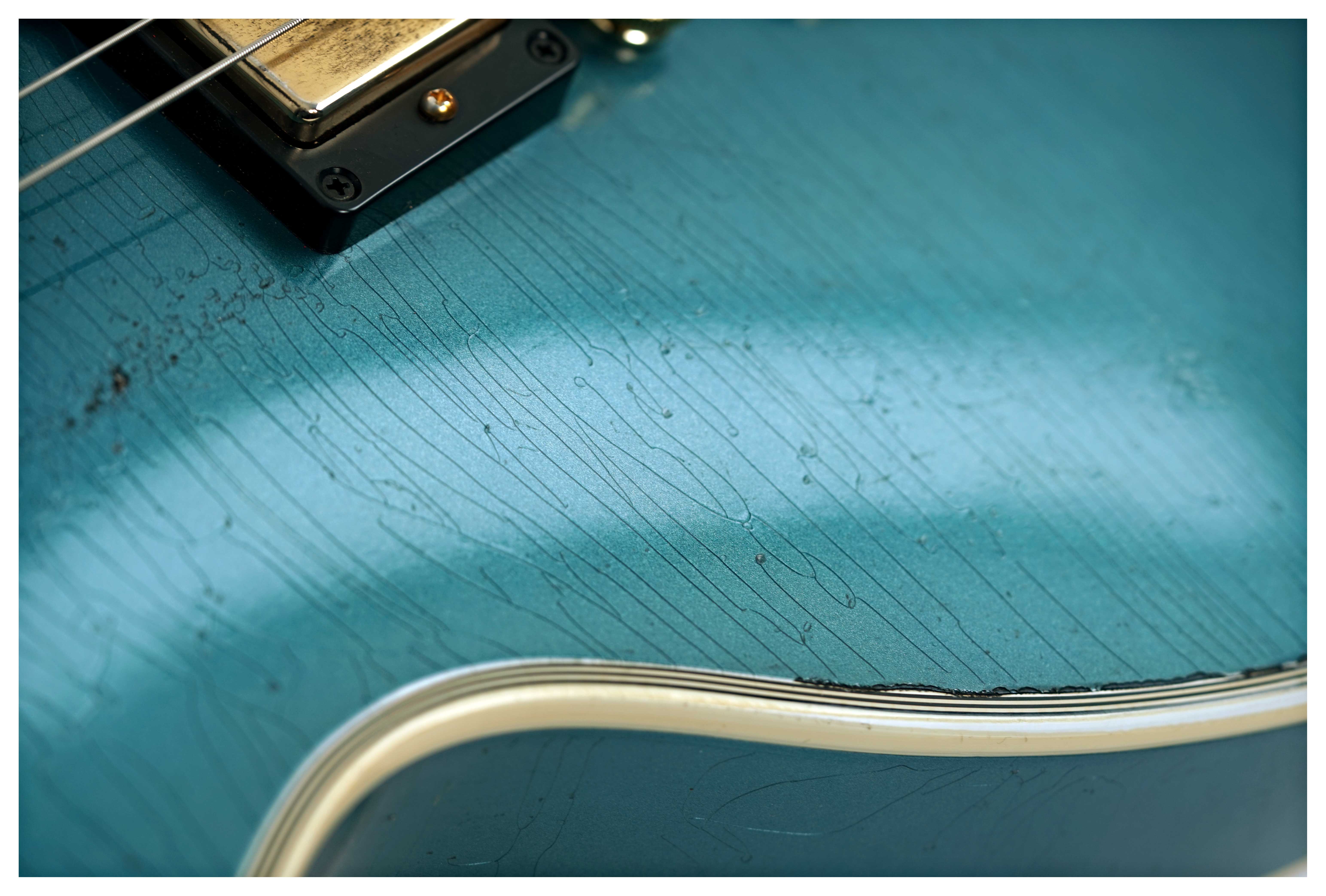 Gibson Custom Shop Dealer Select Les Paul Custom Antique Pelham Blue Murphy Lab Heavy Aged #CS502465