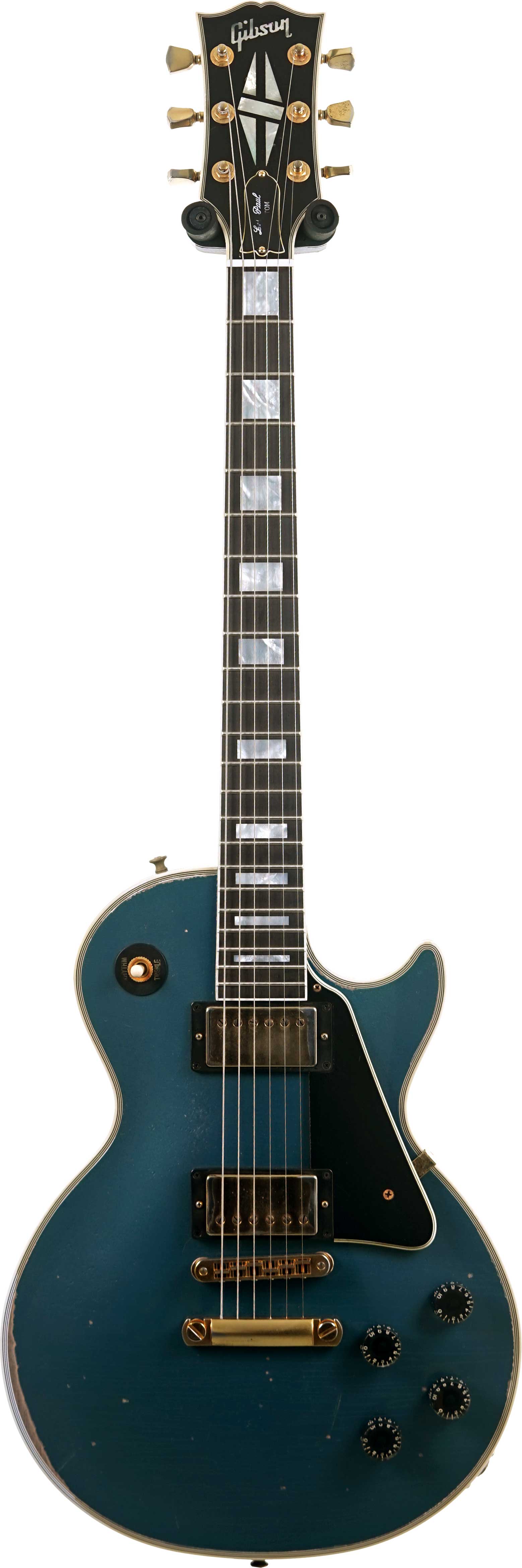 Gibson Custom Shop Dealer Select Les Paul Custom Antique Pelham Blue Murphy Lab Heavy Aged #CS502849