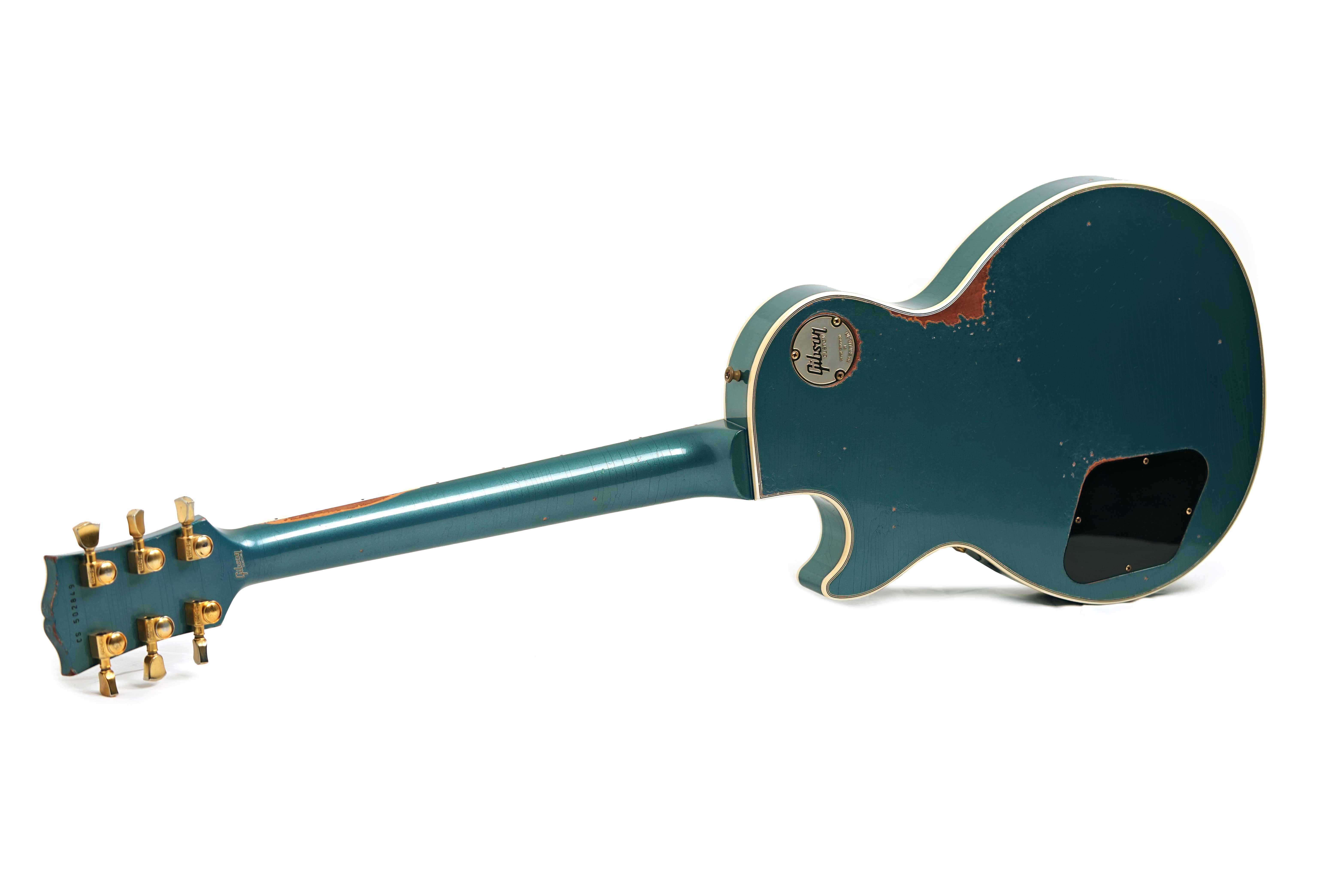 Gibson Custom Shop Dealer Select Les Paul Custom Antique Pelham Blue Murphy Lab Heavy Aged #CS502849