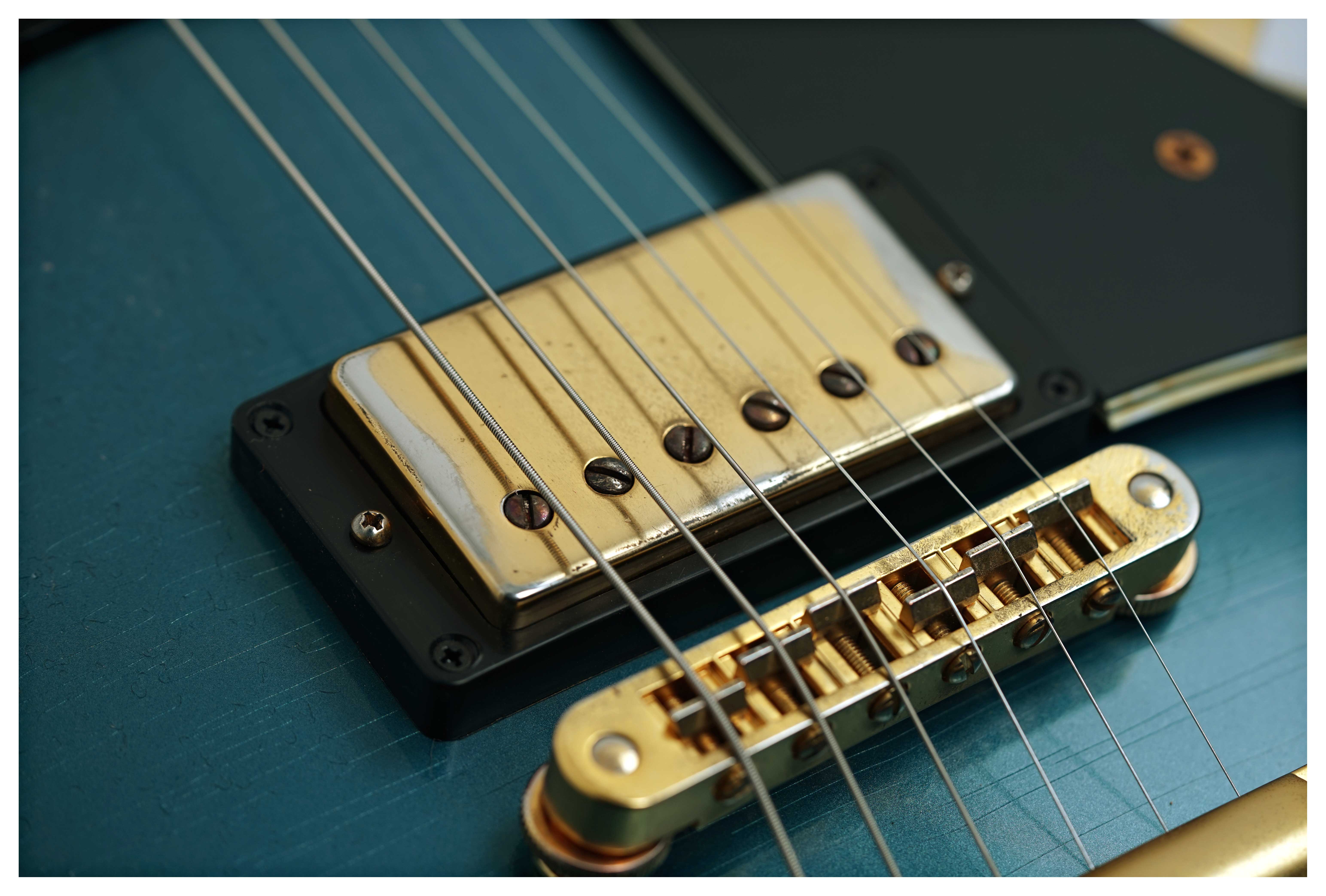 Gibson Custom Shop Dealer Select Les Paul Custom Antique Pelham Blue Murphy Lab Heavy Aged #CS502849