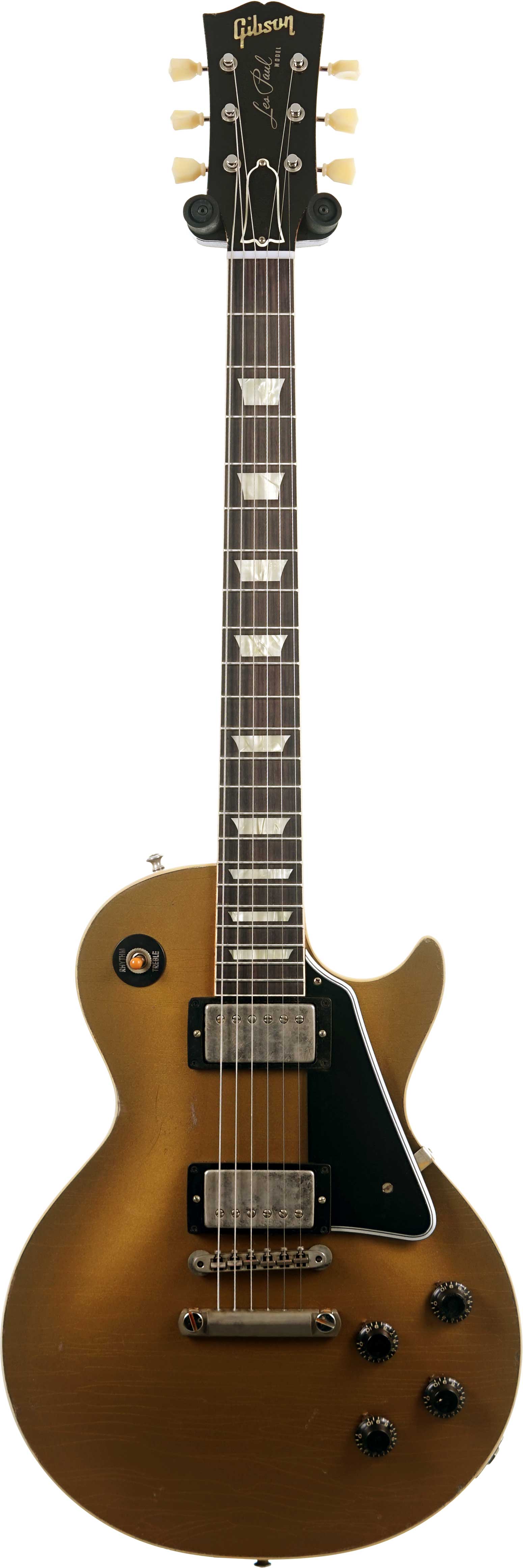 Gibson Custom Shop Dealer Select 1957 Gold Top Black Pickguard Murphy Lab Light Aged #751774