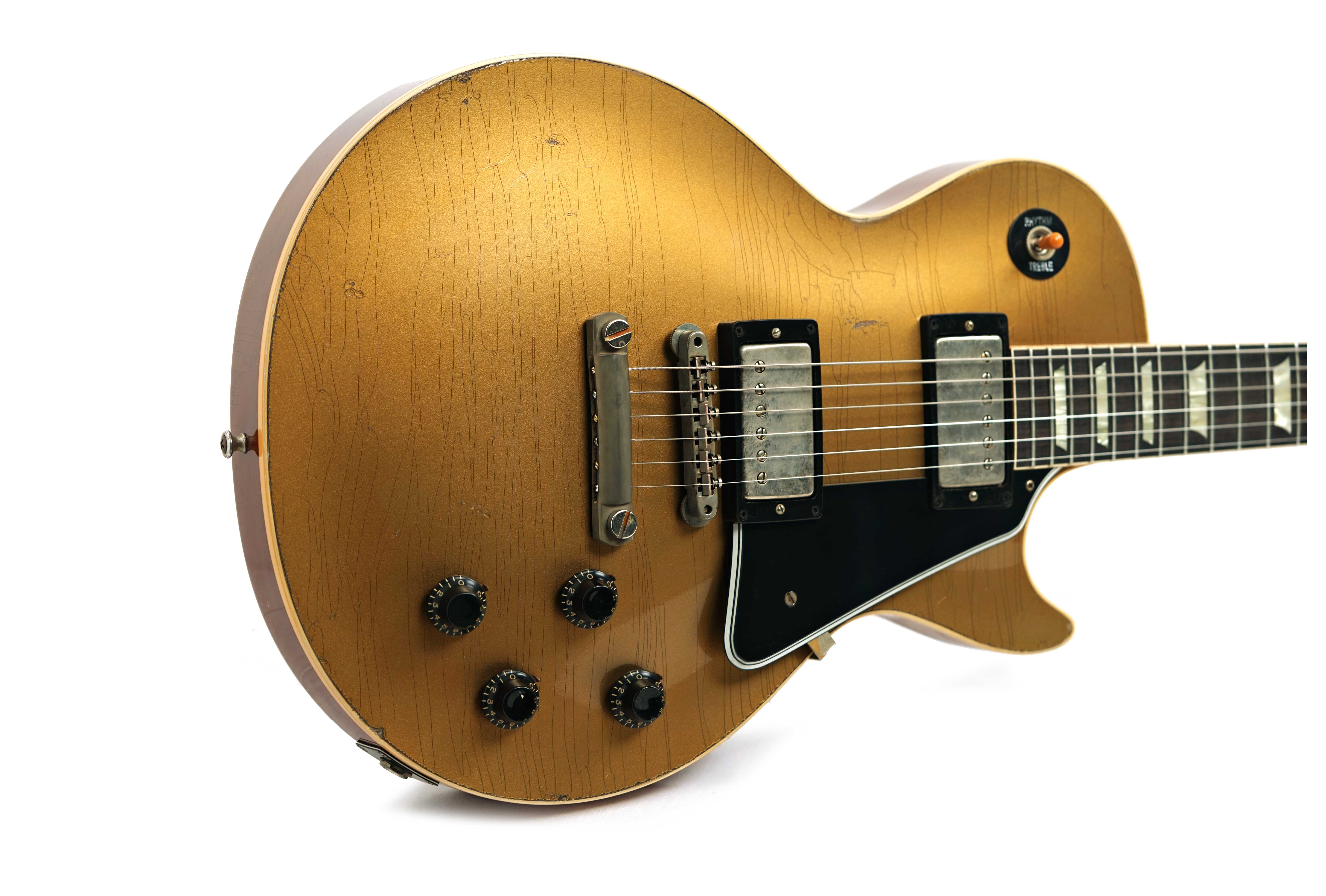 Gibson Custom Shop Dealer Select 1957 Gold Top Black Pickguard Murphy Lab Light Aged #751774