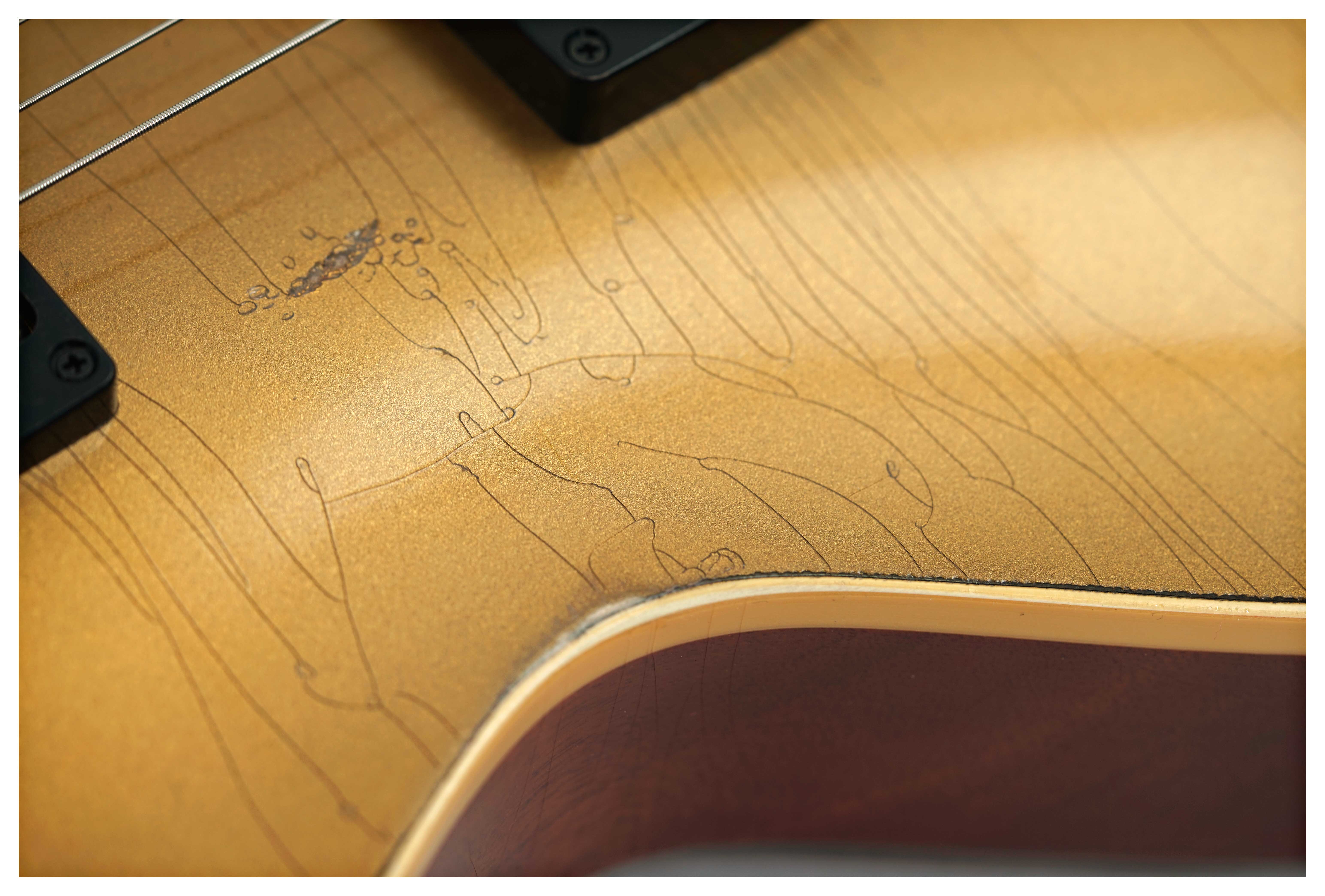 Gibson Custom Shop Dealer Select 1957 Gold Top Black Pickguard Murphy Lab Light Aged #751774