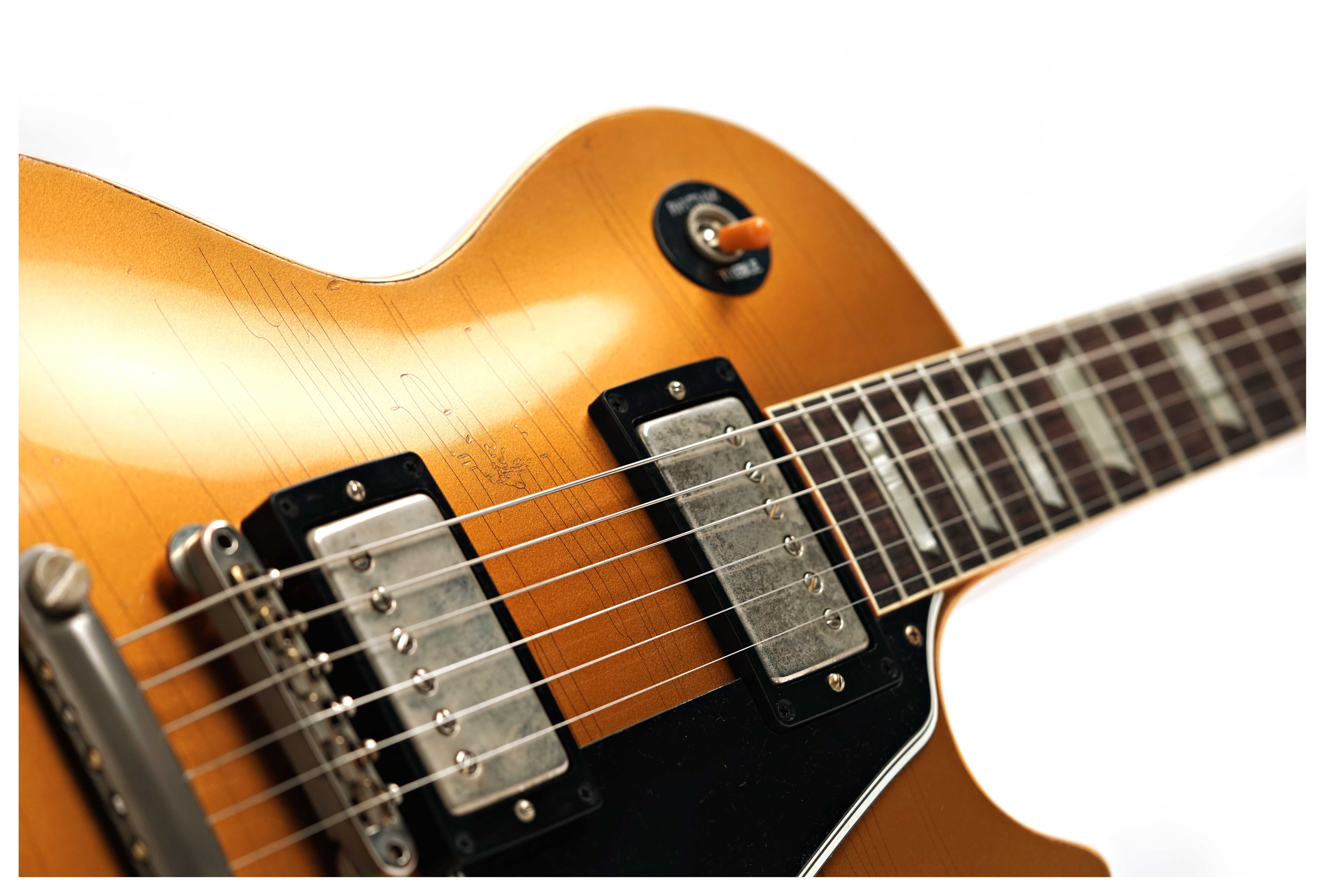 Gibson Custom Shop Dealer Select 1957 Gold Top Black Pickguard Murphy Lab Light Aged #76197