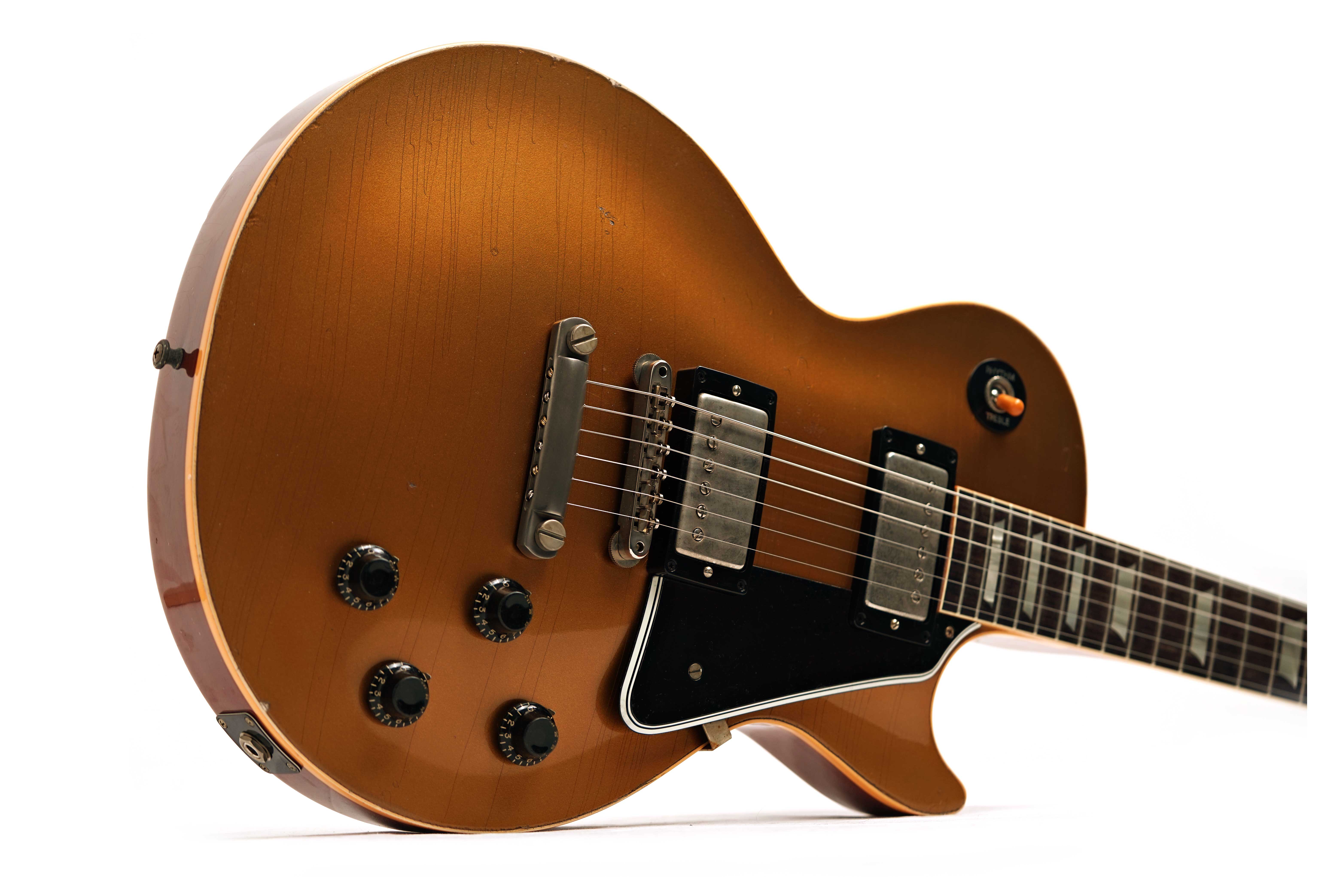 Gibson Custom Shop Dealer Select 1957 Gold Top Black Pickguard Murphy Lab Light Aged #76197