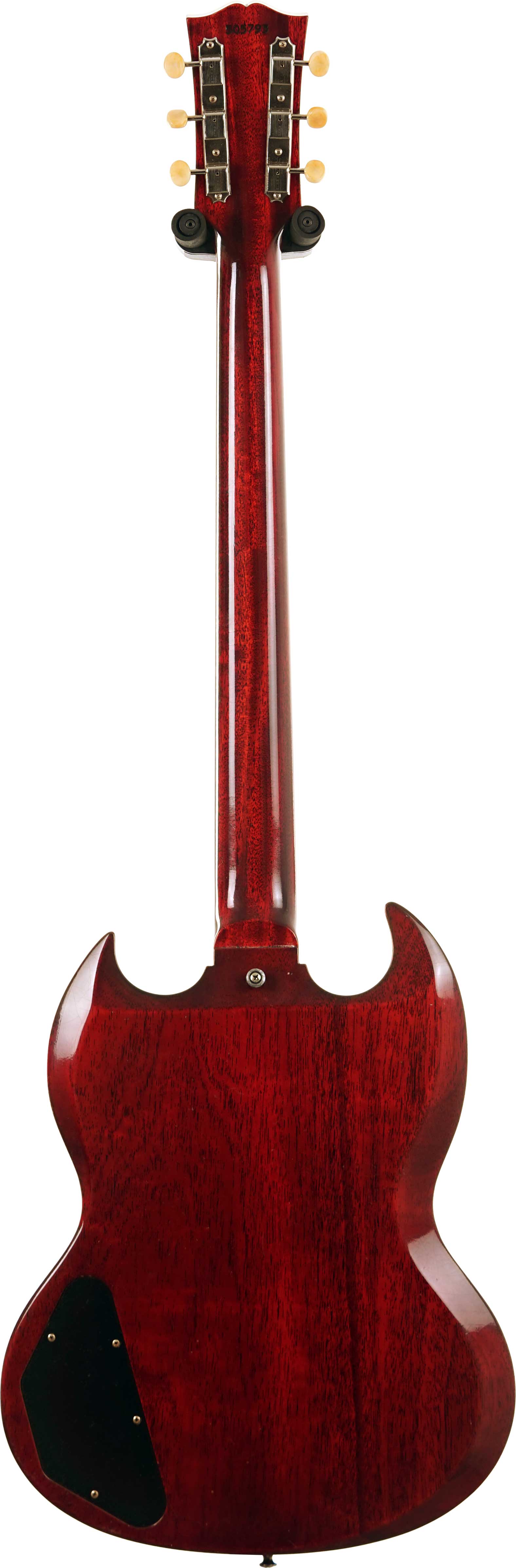 Gibson Custom Shop Dealer Select 1963 SG Special Lightning Bar Cherry #505793