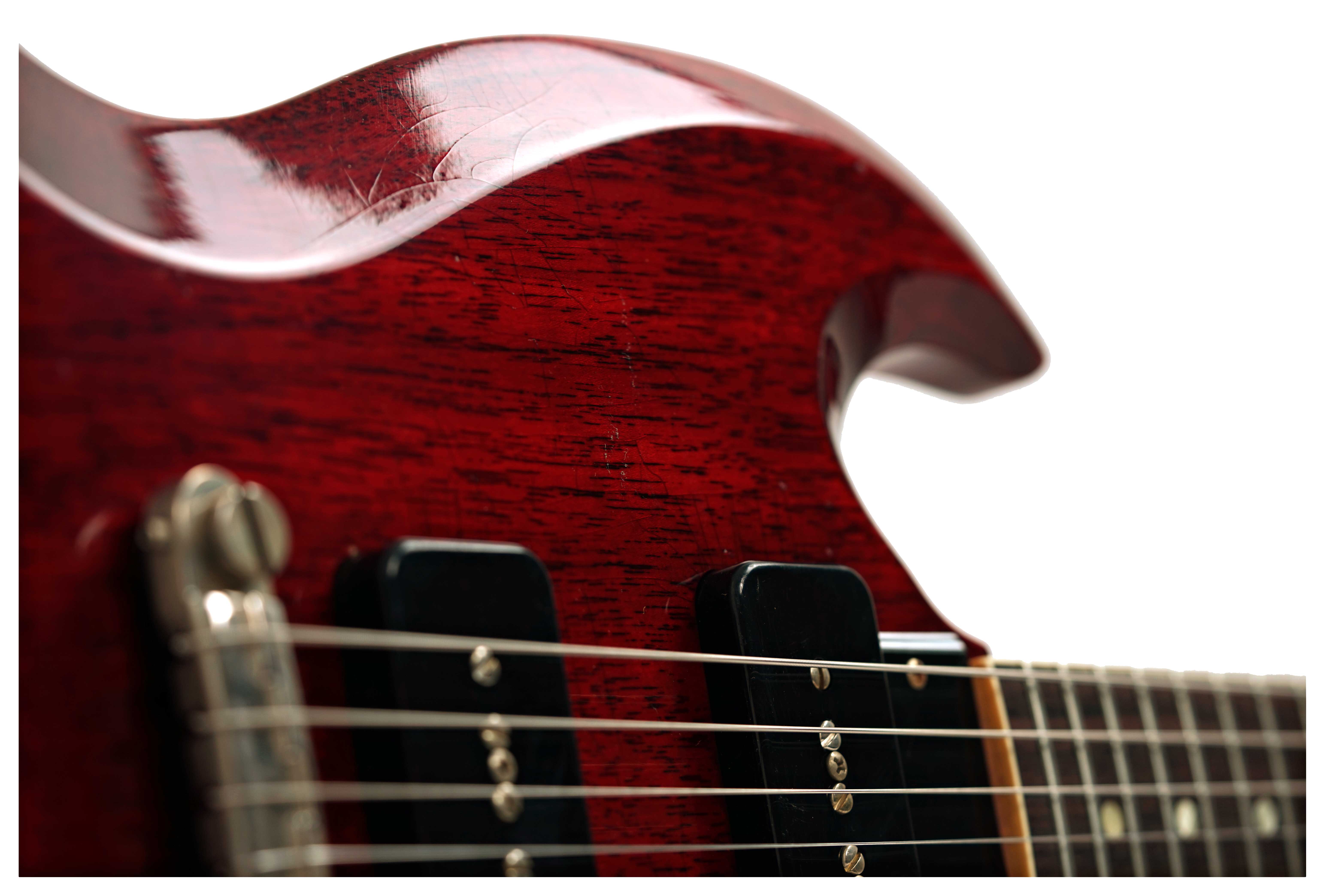 Gibson Custom Shop Dealer Select 1963 SG Special Lightning Bar Cherry #505793