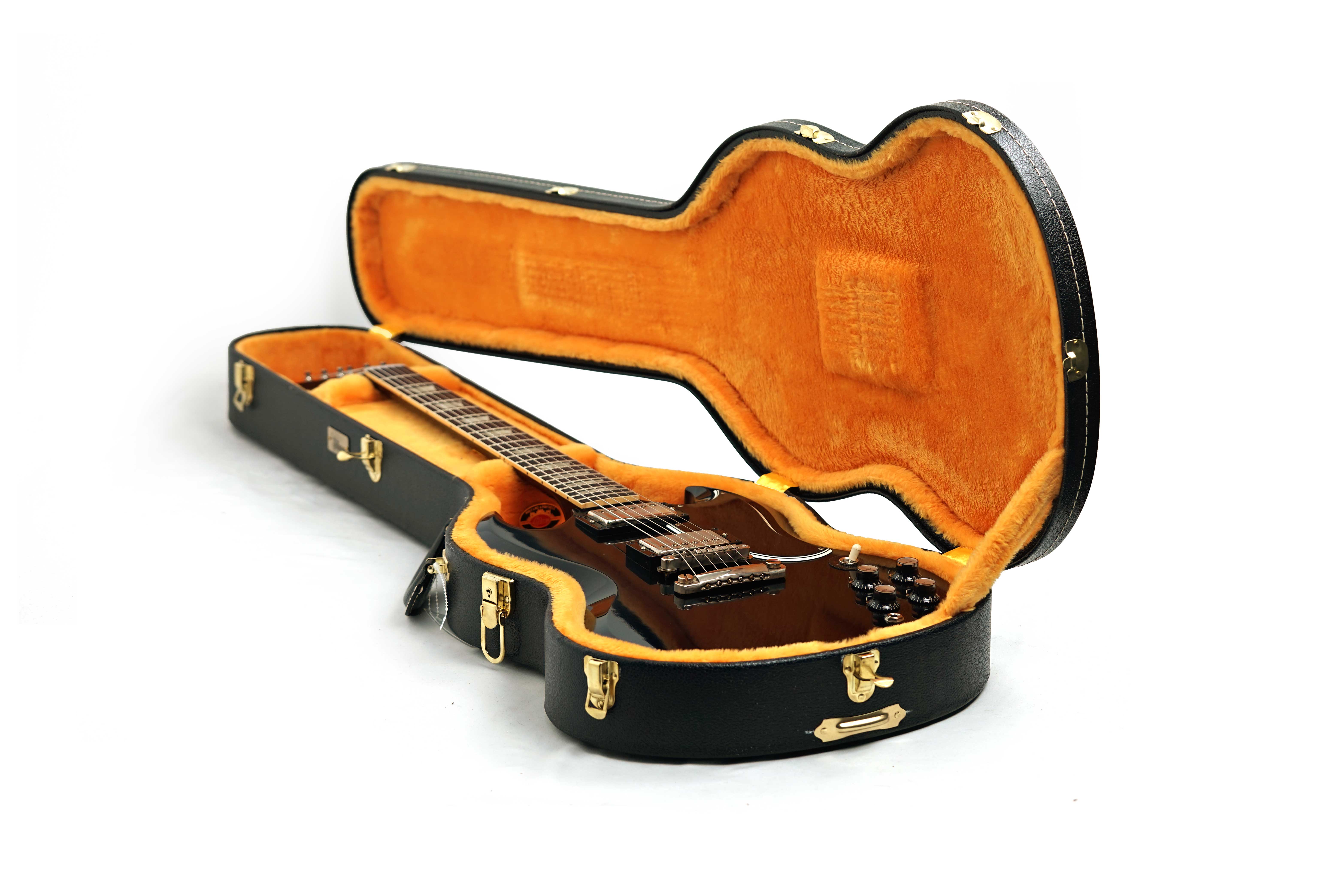 Gibson Custom Shop Dealer Select 1961 Les Paul SG Standard Reissue Stop-Bar VOS Ebony #503041