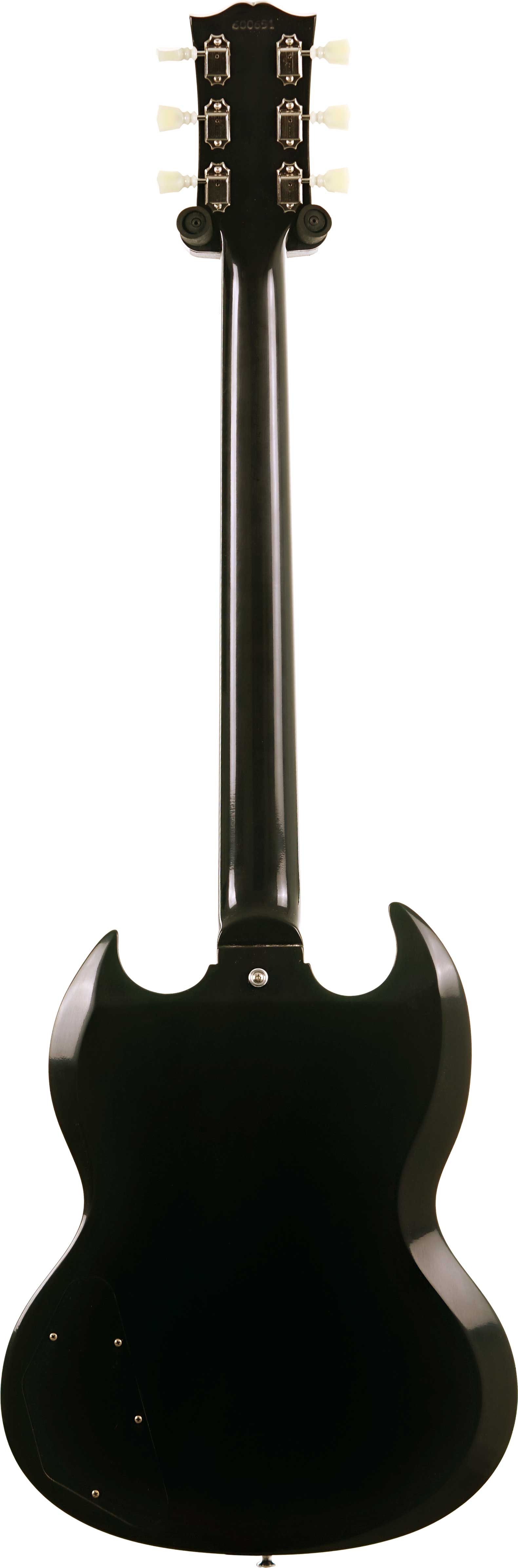 Gibson Custom Shop Dealer Select 1961 Les Paul SG Standard Reissue Stop-Bar VOS Ebony #600651