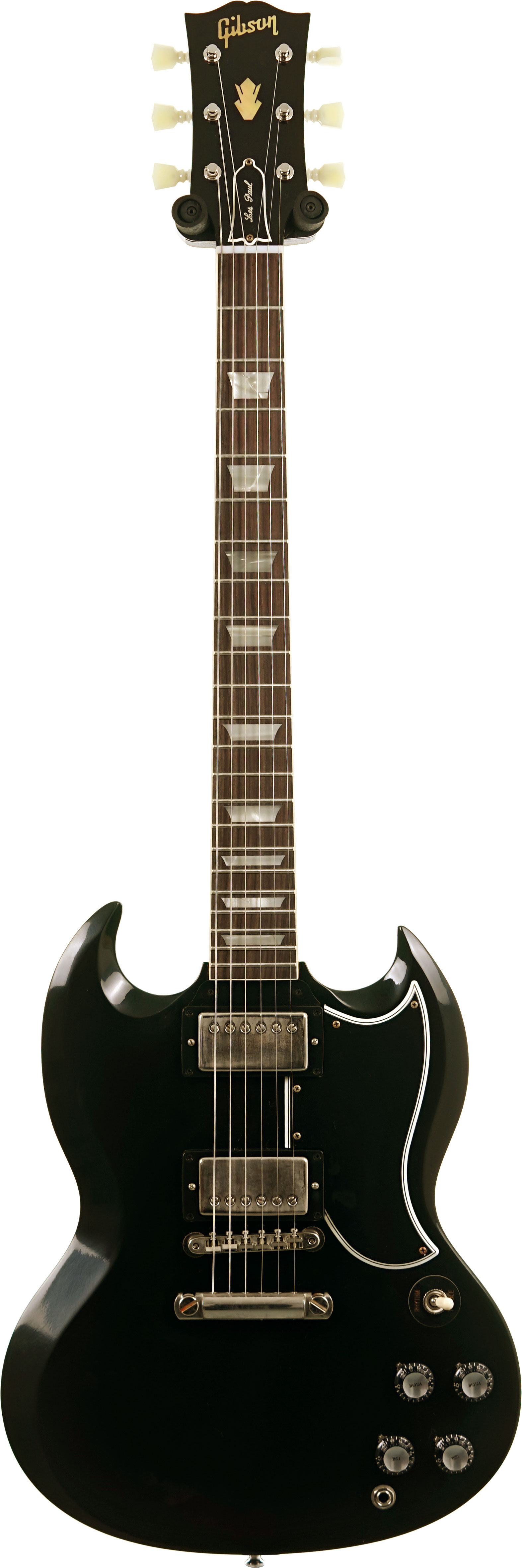Gibson Custom Shop Dealer Select 1961 Les Paul SG Standard Reissue Stop-Bar VOS Ebony #600651