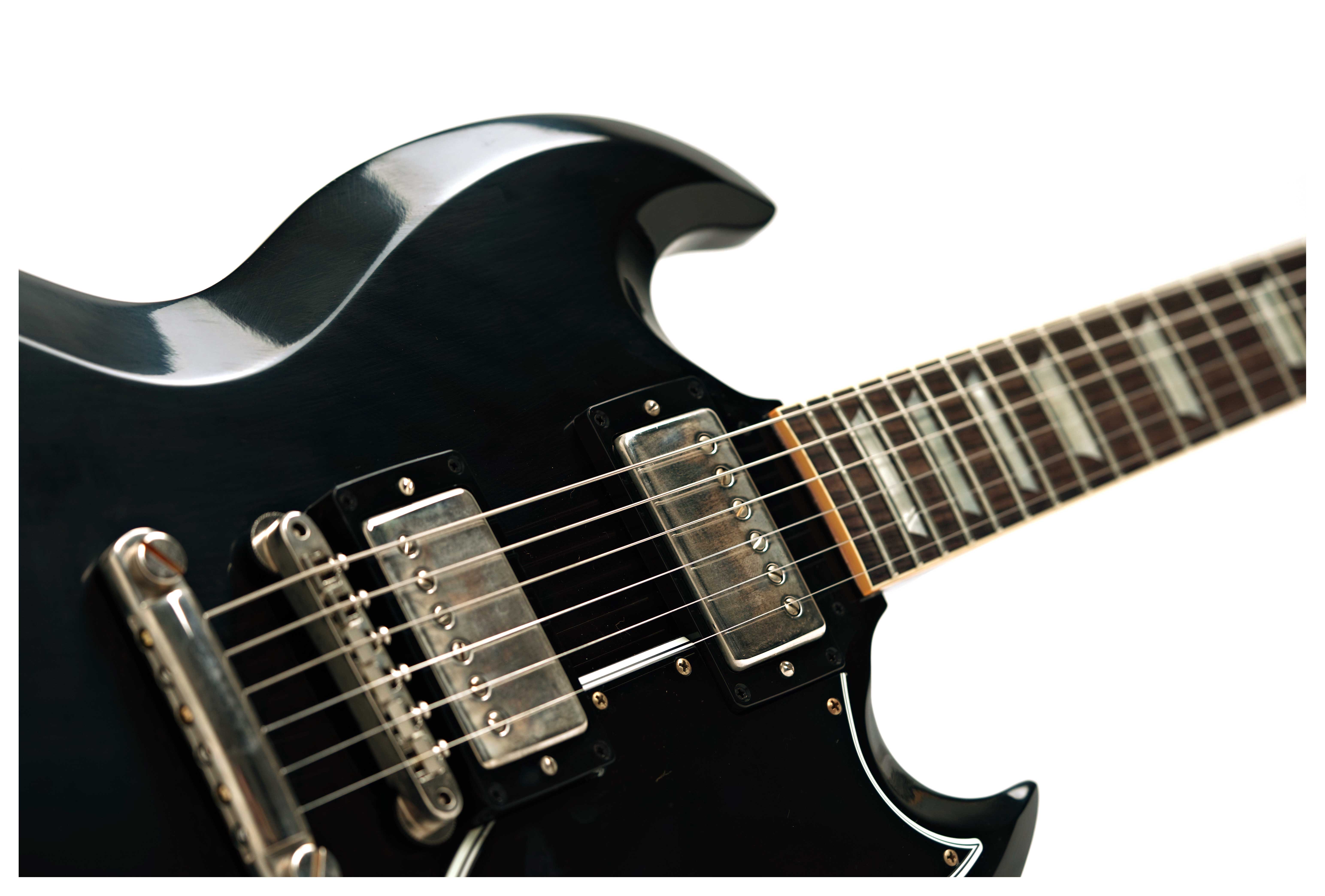 Gibson Custom Shop Dealer Select 1961 Les Paul SG Standard Reissue Stop-Bar VOS Ebony #600651