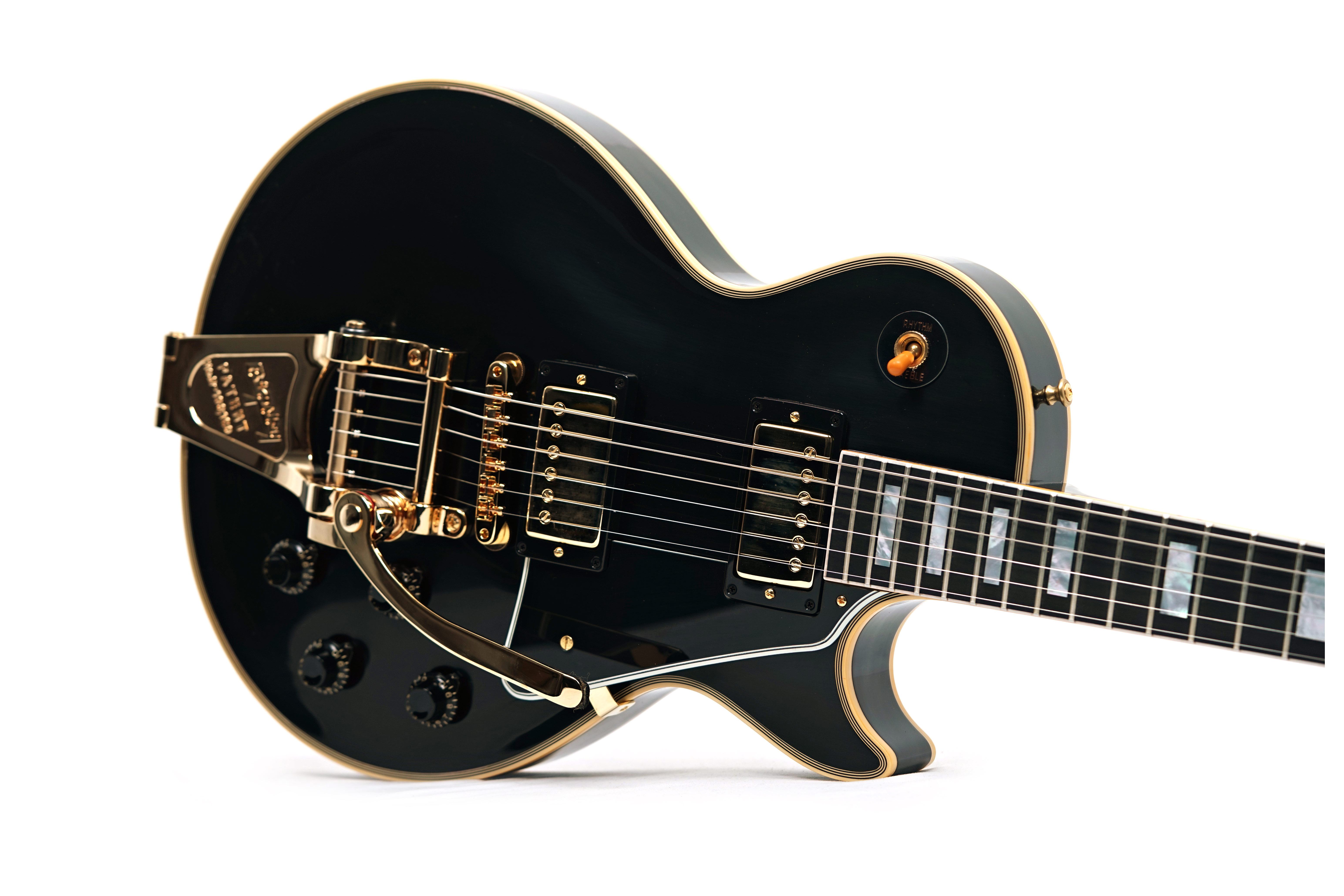 Gibson Custom Shop Dealer Select 1957 Les Paul Custom with Bigsby VOS Ebony #751327