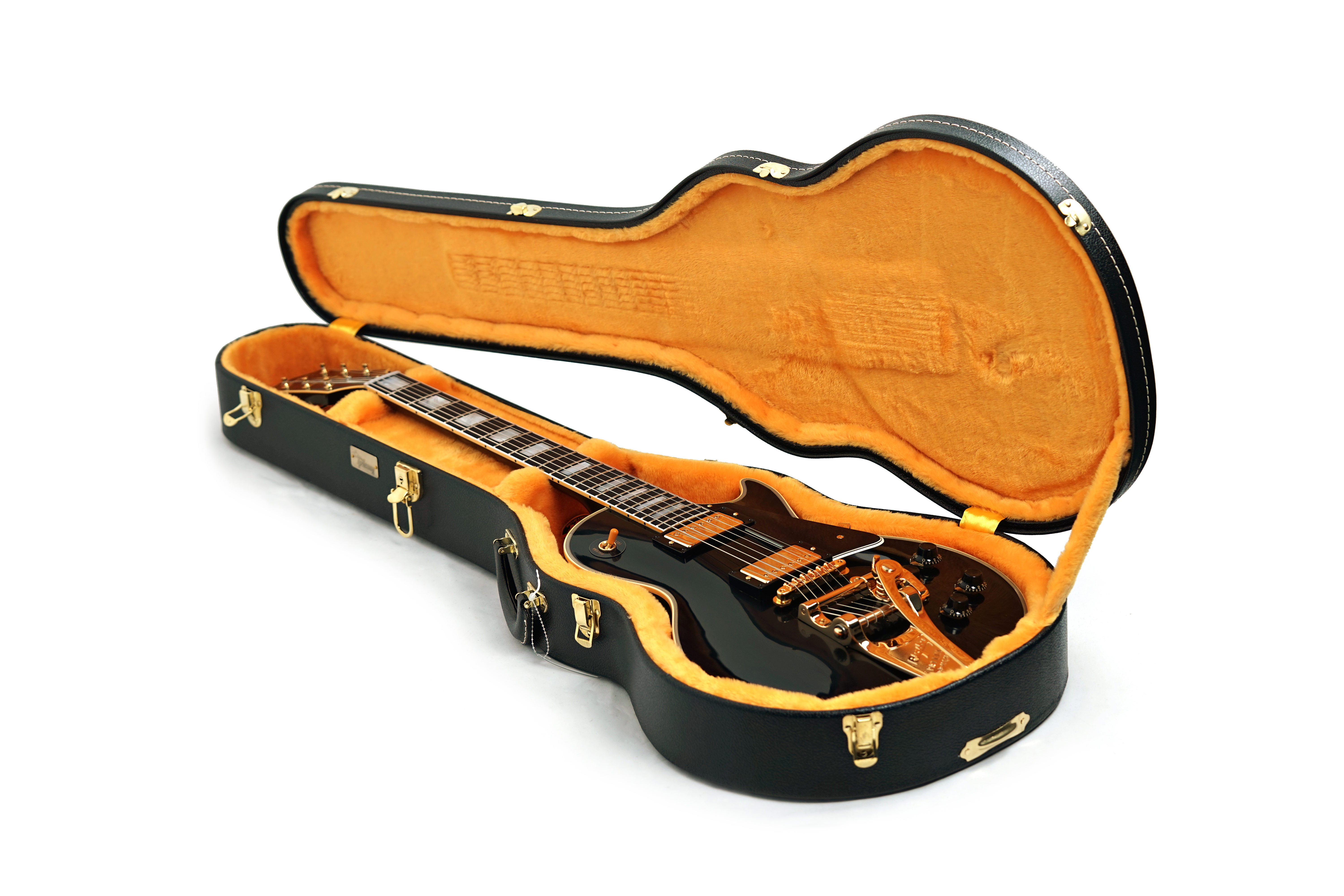 Gibson Custom Shop Dealer Select 1957 Les Paul Custom with Bigsby VOS Ebony #751327