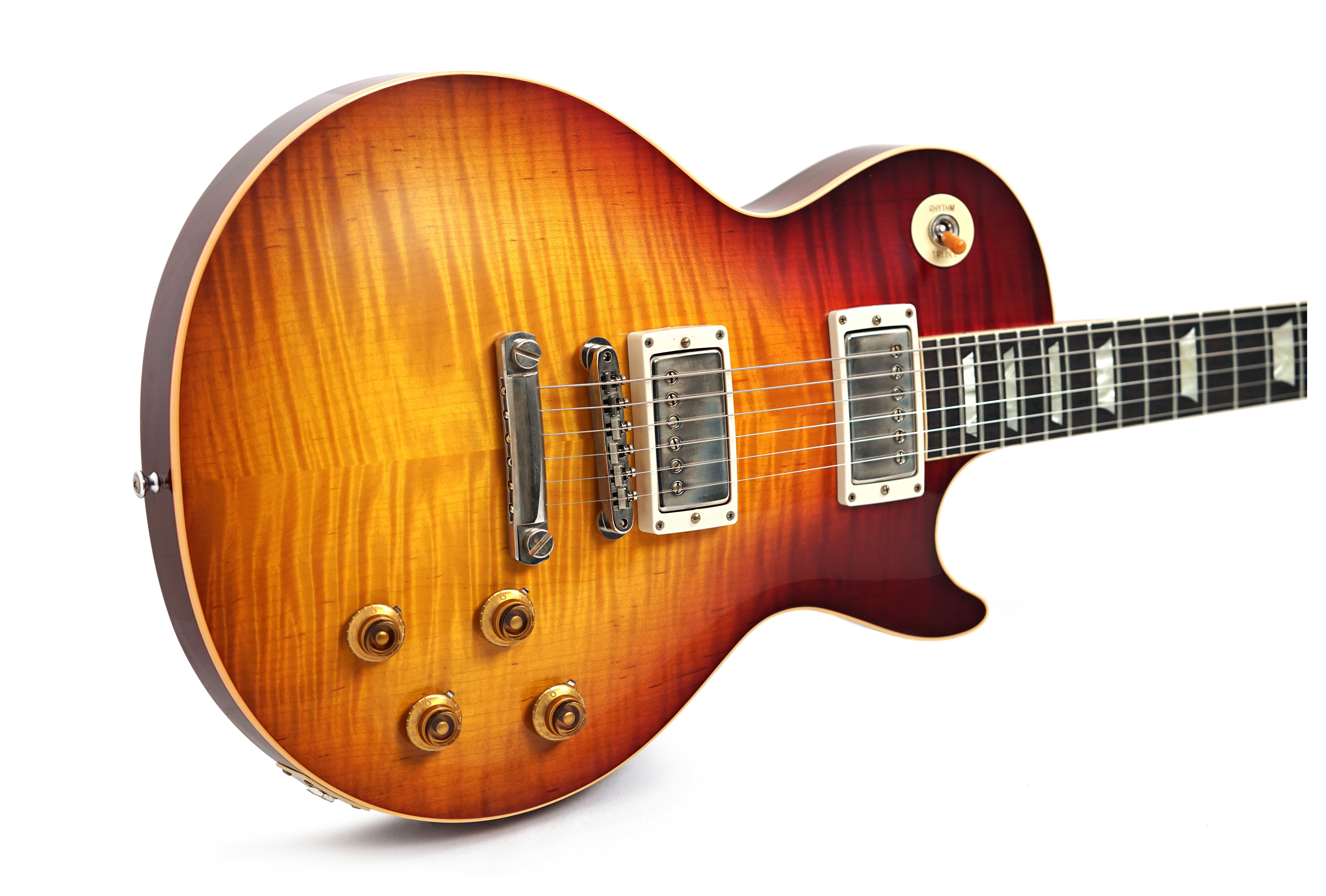 Gibson Custom Shop Dealer Select 1959 Les Paul Standard VOS Dark Cherry Tea Burst Fade #952489