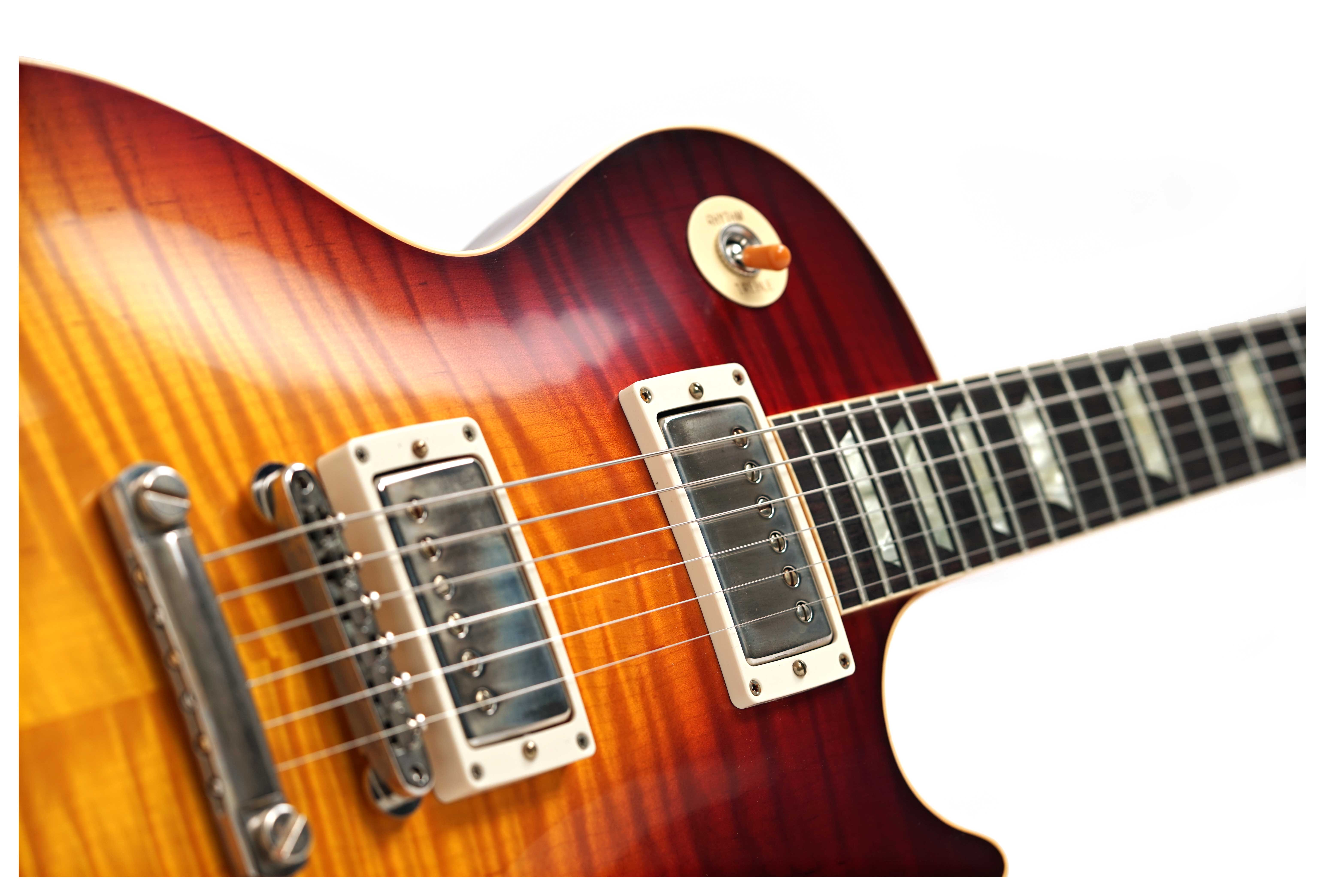 Gibson Custom Shop Dealer Select 1959 Les Paul Standard VOS Dark Cherry Tea Burst Fade #952489