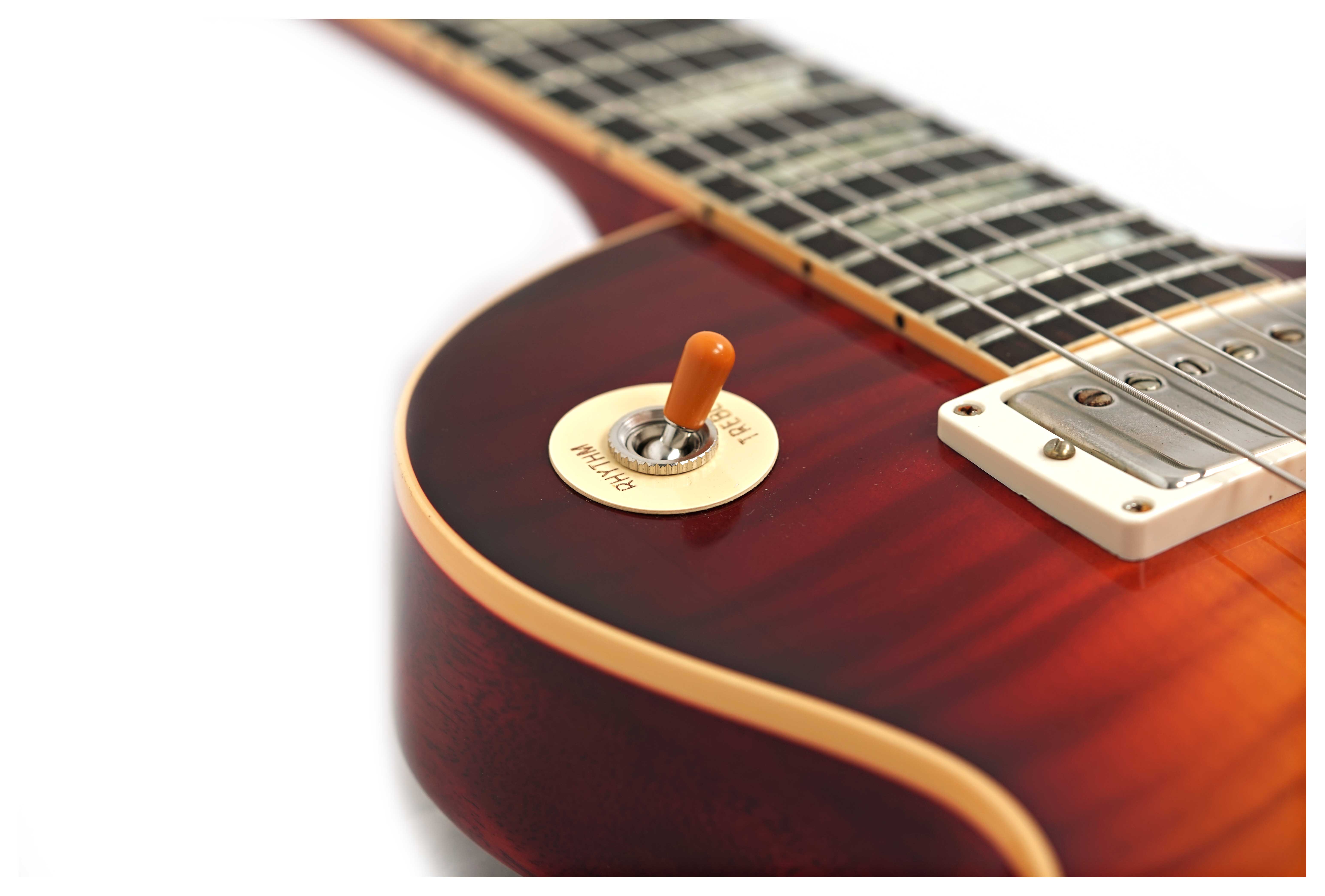 Gibson Custom Shop Dealer Select 1959 Les Paul Standard VOS Dark Cherry Tea Burst Fade #952489