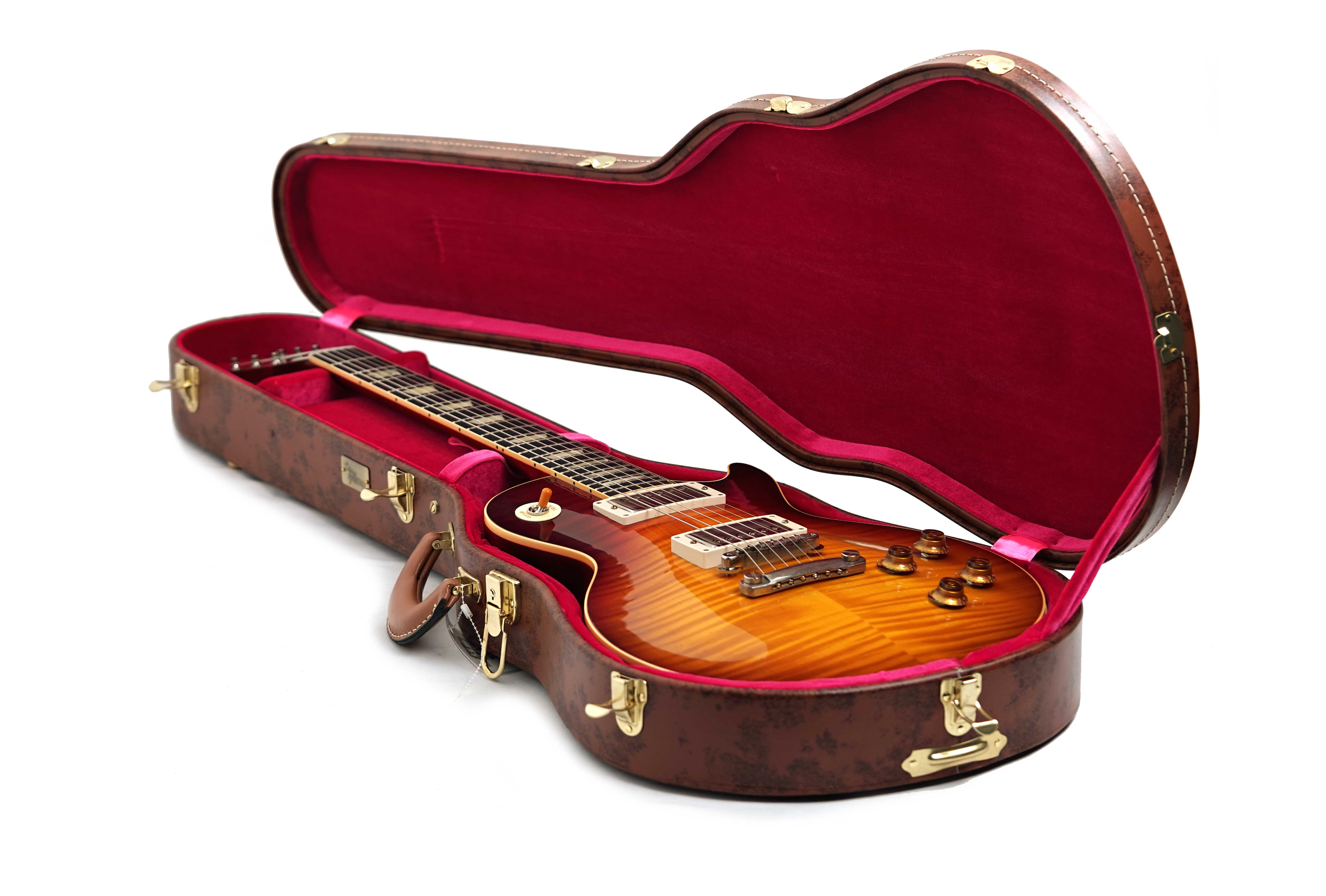 Gibson Custom Shop Dealer Select 1959 Les Paul Standard VOS Dark Cherry Tea Burst Fade #952489