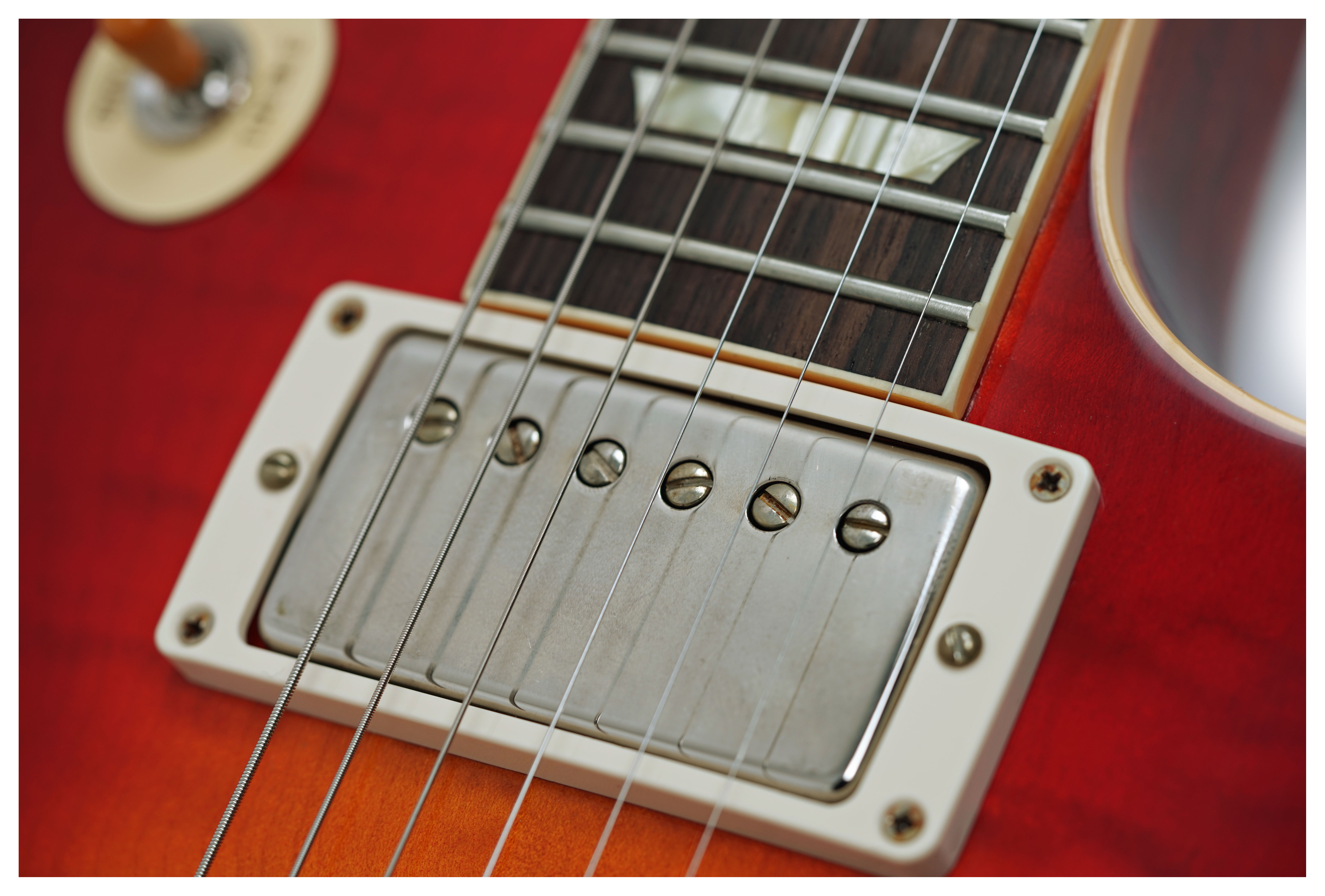 Gibson Custom Shop Dealer Select 1959 Les Paul Standard VOS Dark Cherry Tea Burst Fade #953087