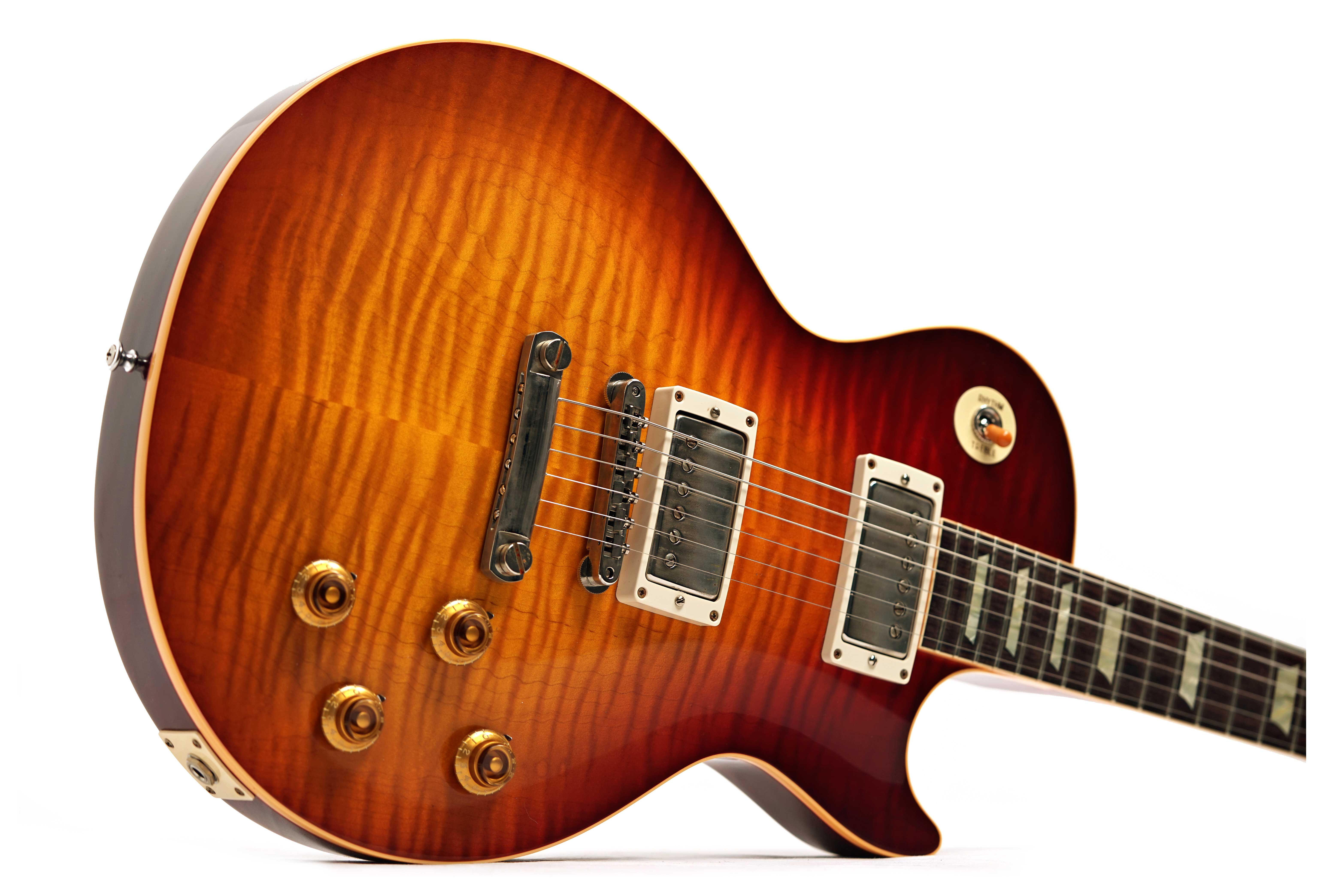 Gibson Custom Shop Dealer Select 1959 Les Paul Standard VOS Dark Cherry Tea Burst Fade #952750
