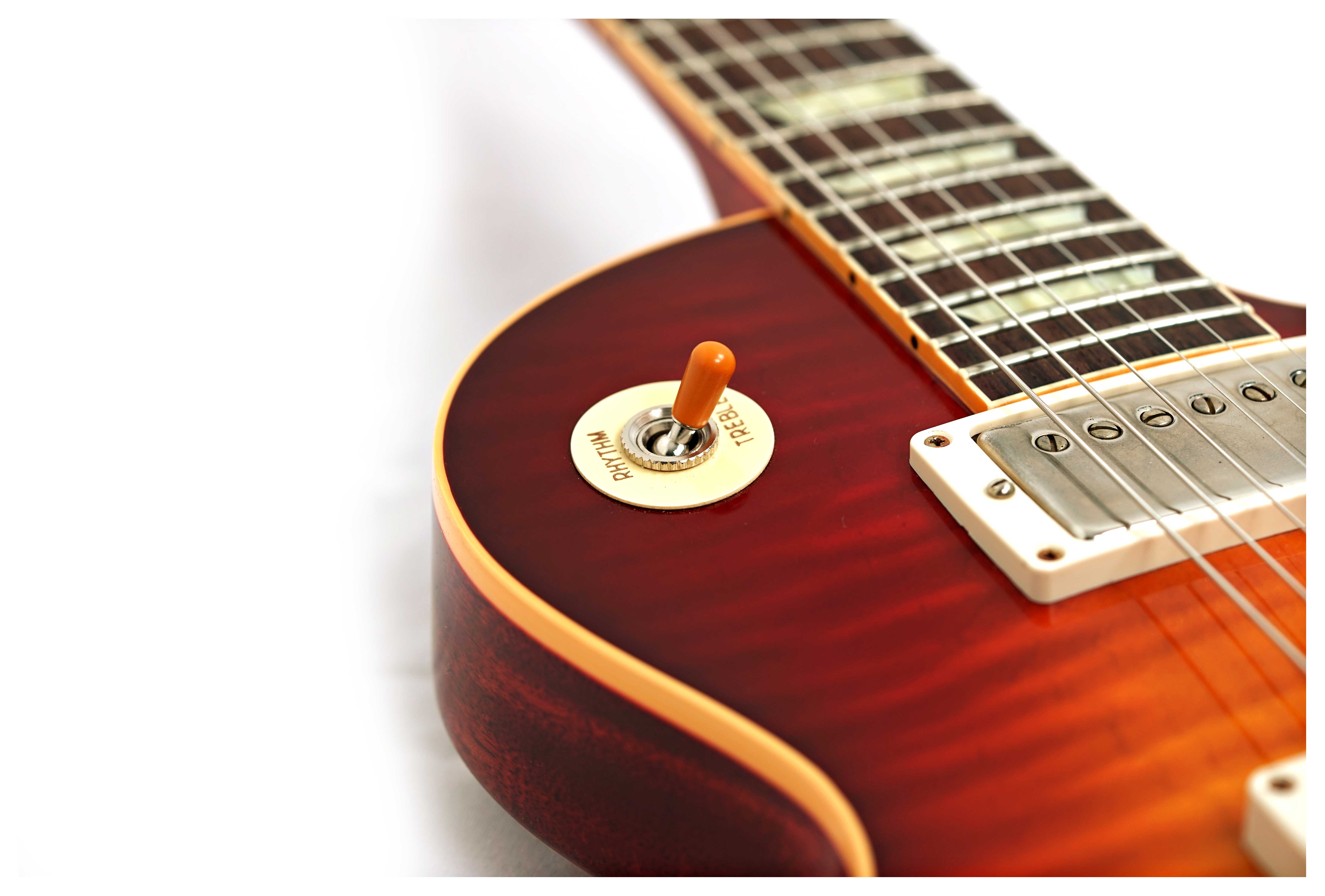 Gibson Custom Shop Dealer Select 1959 Les Paul Standard VOS Dark Cherry Tea Burst Fade #952750