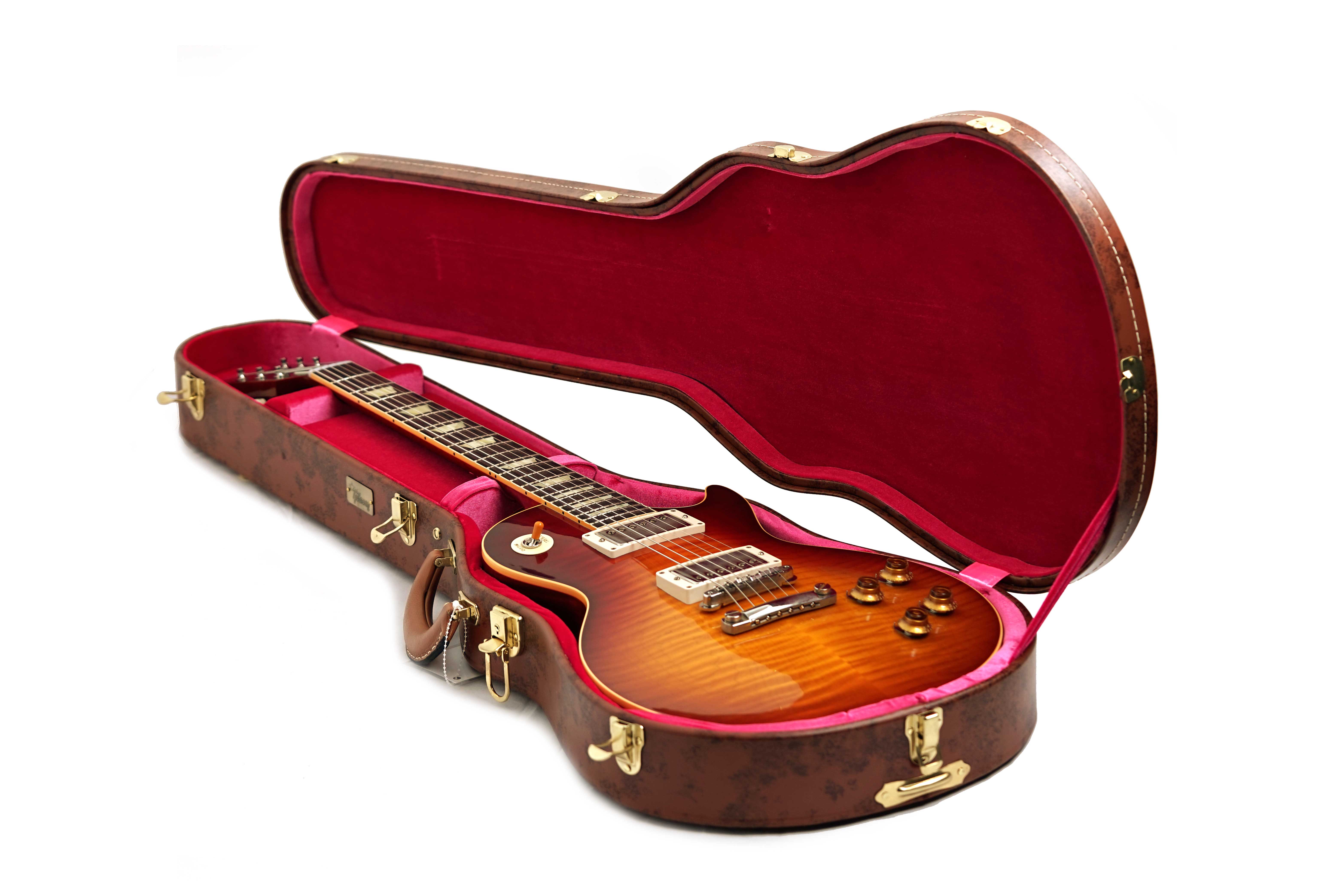 Gibson Custom Shop Dealer Select 1959 Les Paul Standard VOS Dark Cherry Tea Burst Fade #952750
