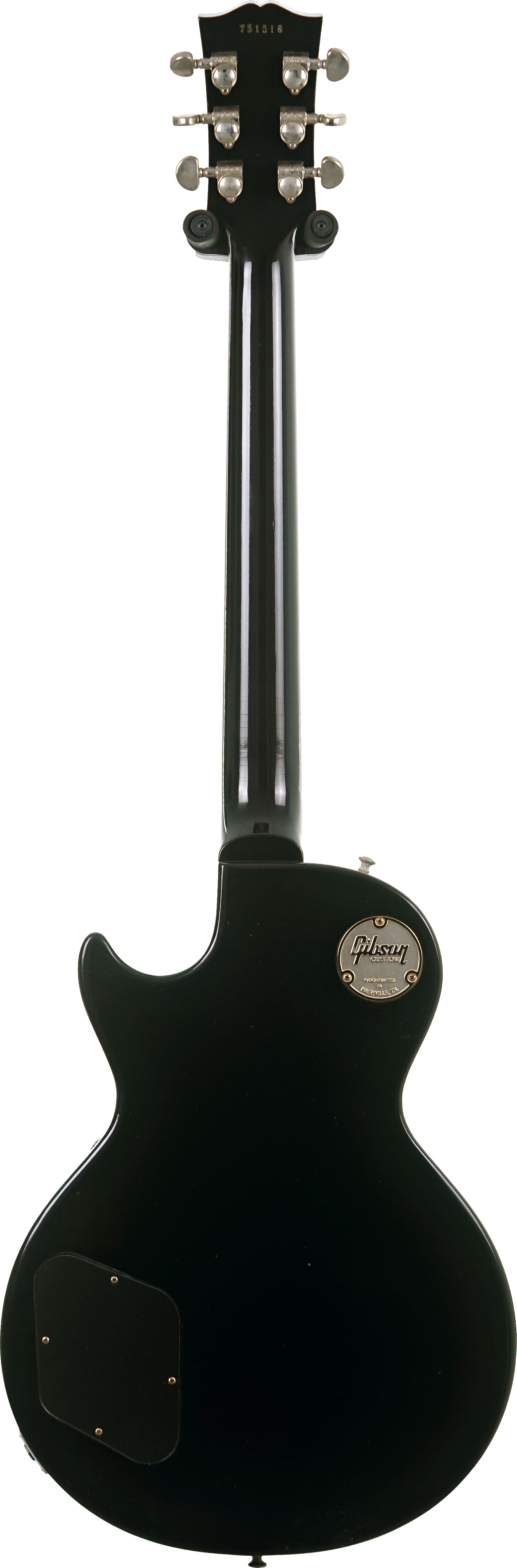 Gibson Custom Shop Dealer Select 1957 Les Paul Standard Ebony Murphy Lab Ultra Light Aged #751318